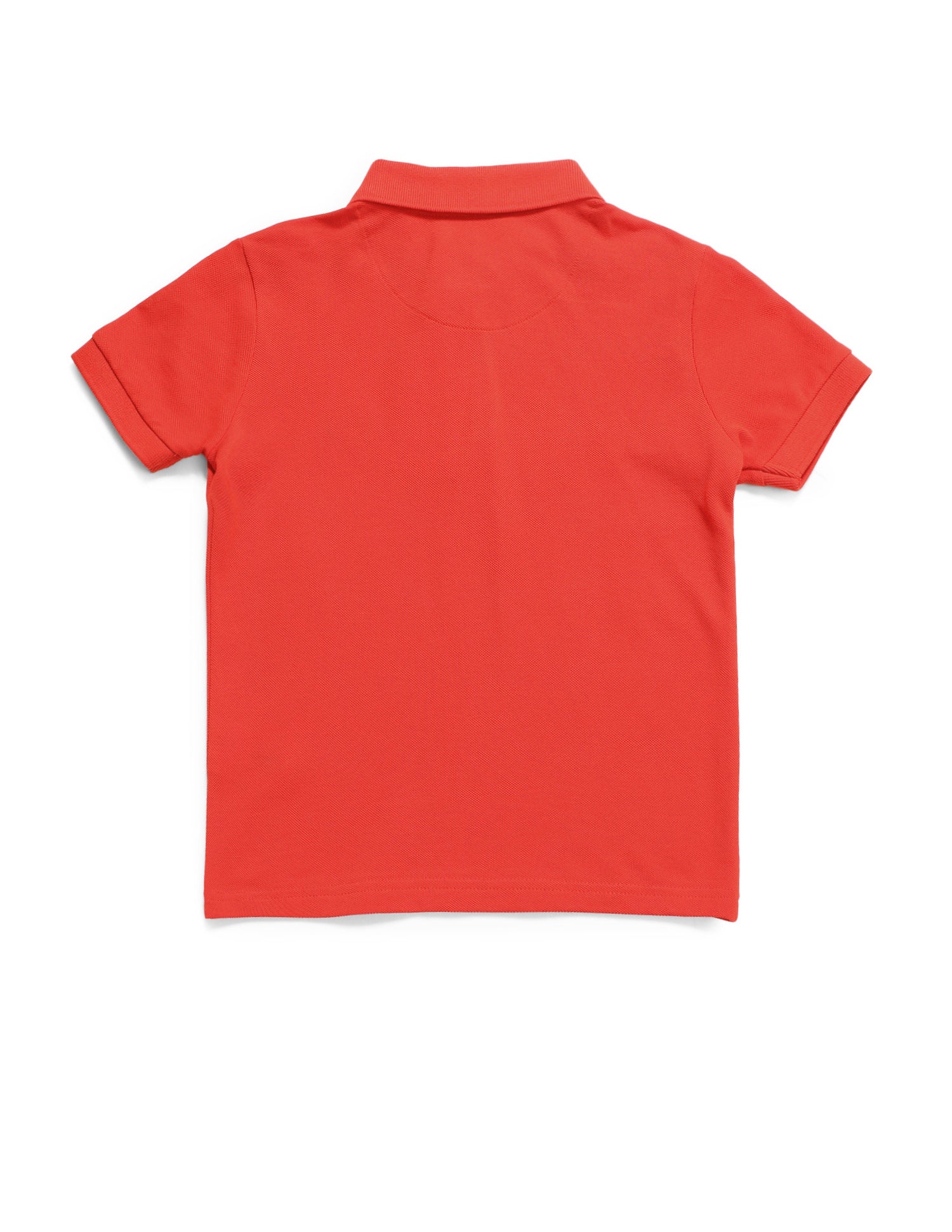 Boys Solid Regular Fit T-Shirt Red - U.S. POLO ASSN. | Large