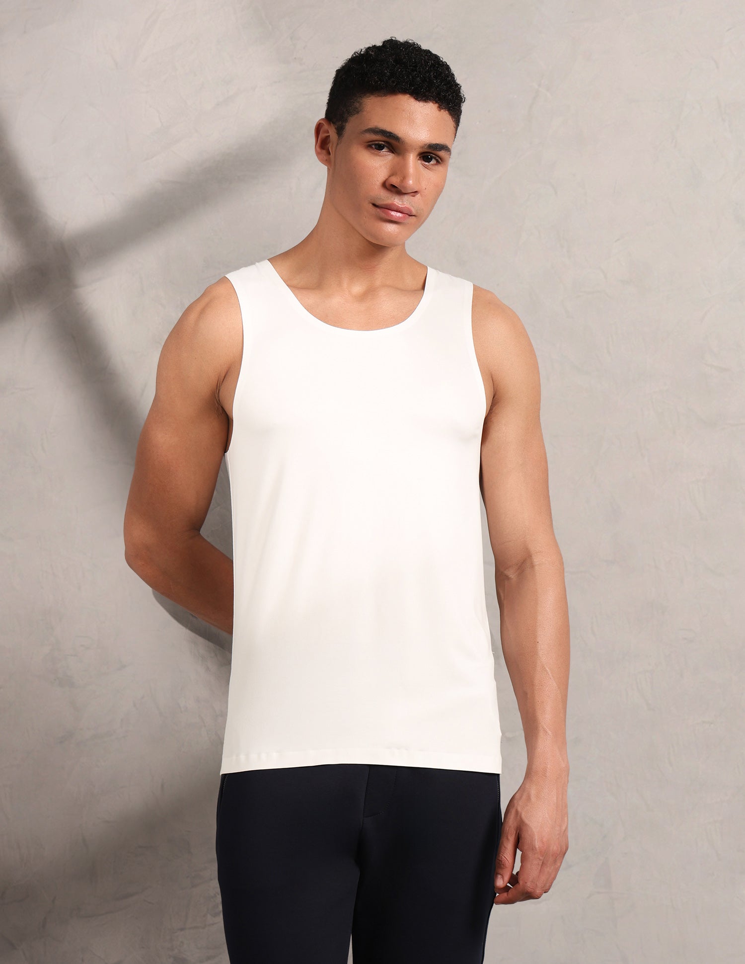 Essential Sports RV002 Seamless Vest White - U.S. Polo Assn. India | Large