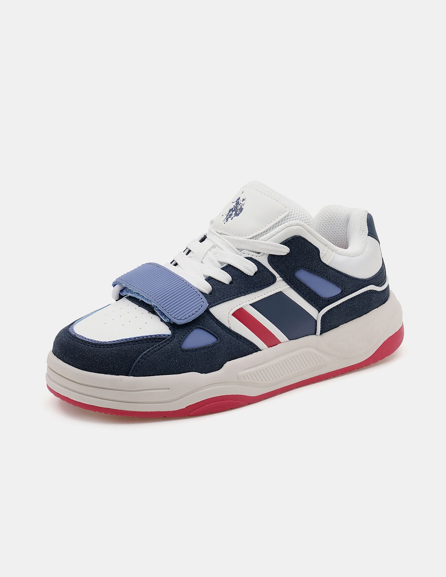 Men Steven Colour Blocked Sneakers Navy - U.S. POLO ASSN. | Large