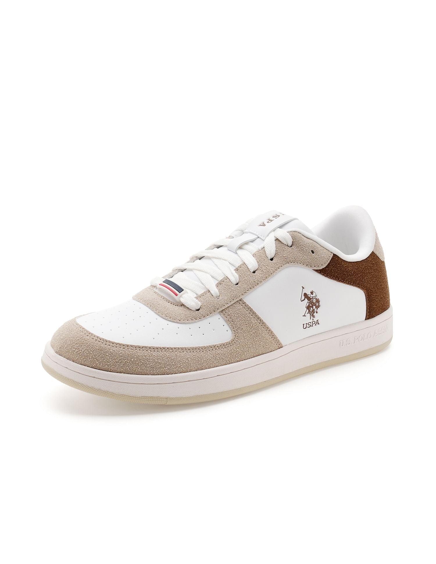 Feder Solid Casual Sneakers Beige - U.S. POLO ASSN. | Large