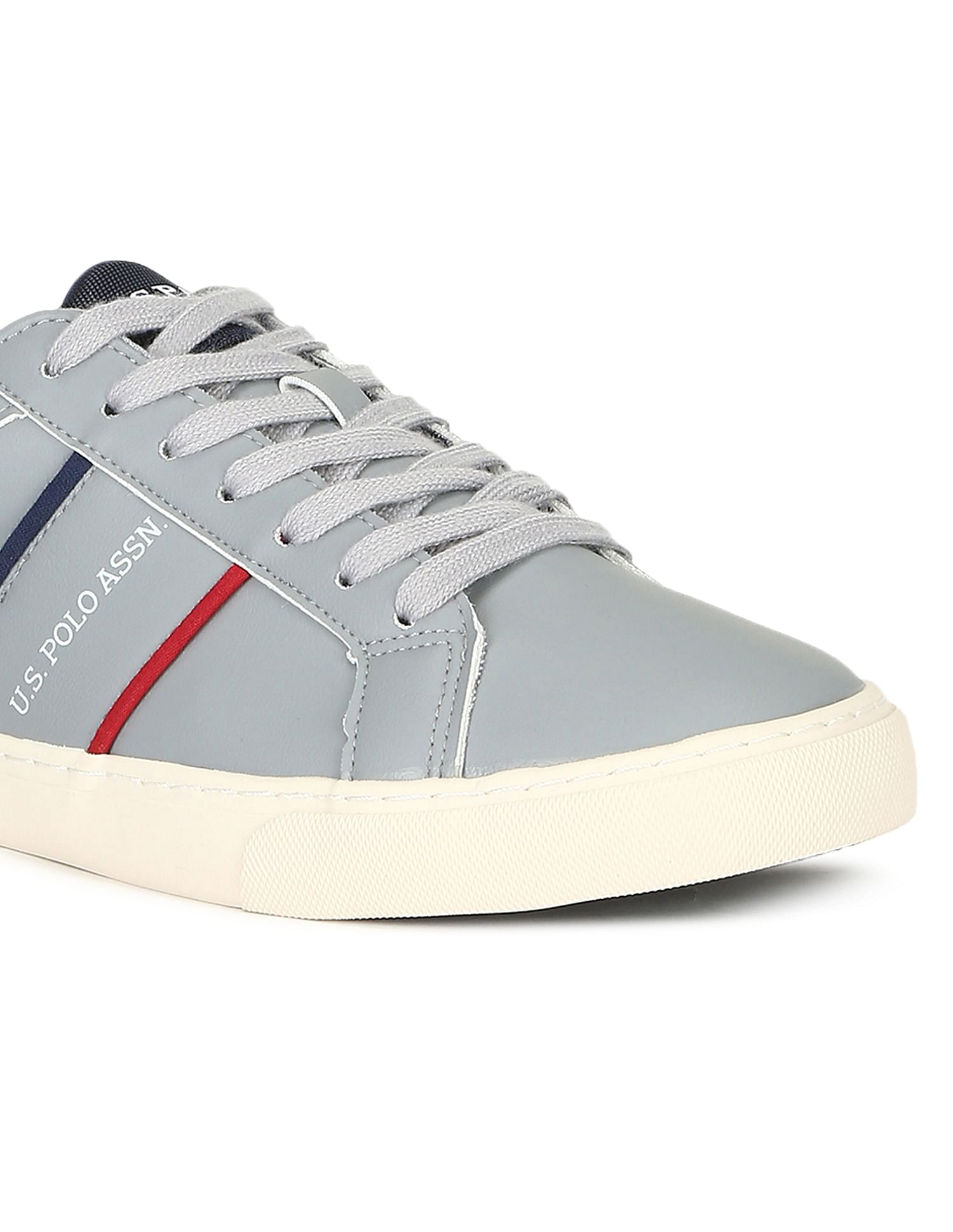Logo Kenridge 2.0 Lace Up Sneakers Grey - U.S. POLO ASSN. | Large