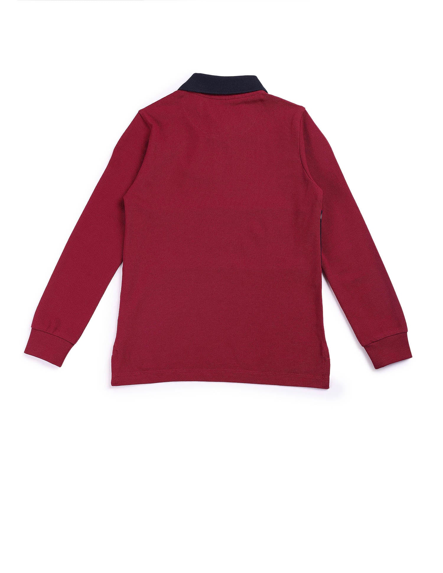 Boys Brand Print Polo Shirt Red - U.S. POLO ASSN. | Large