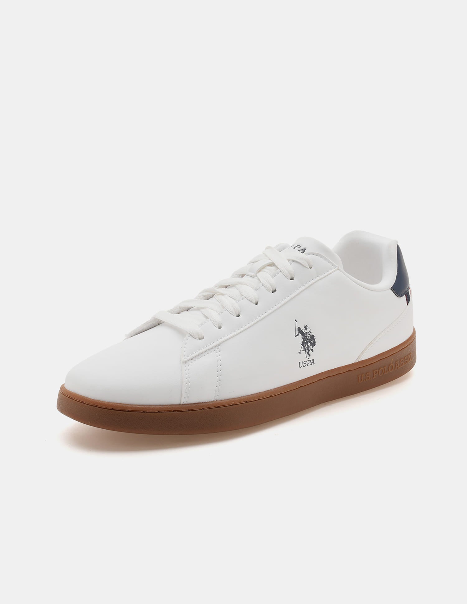 Men Solid Rheede 2.0 Sneakers White - U.S. Polo Assn. India | Large