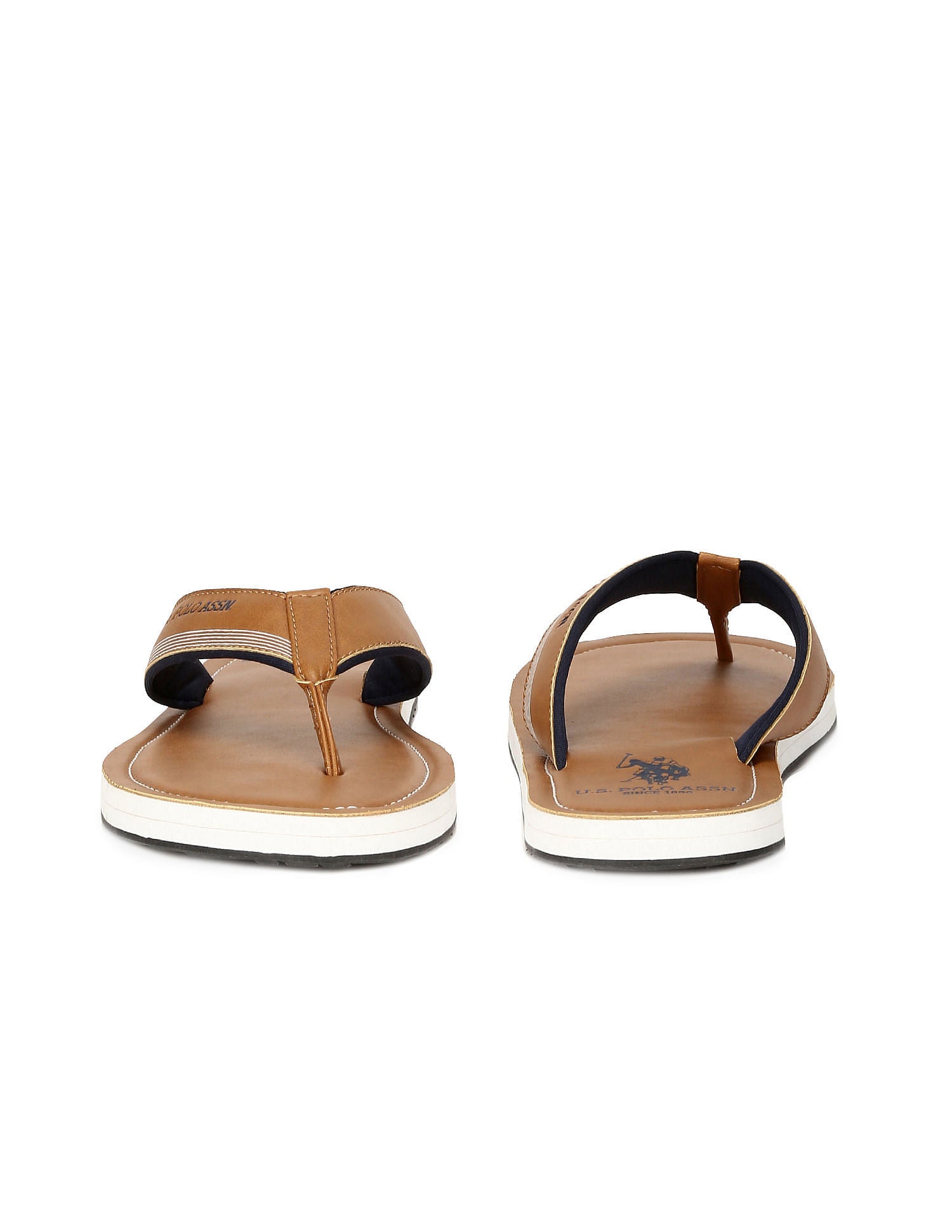 V-Strap Ovi 2.0 Flip-Flops Tan - U.S. Polo Assn. India | Large