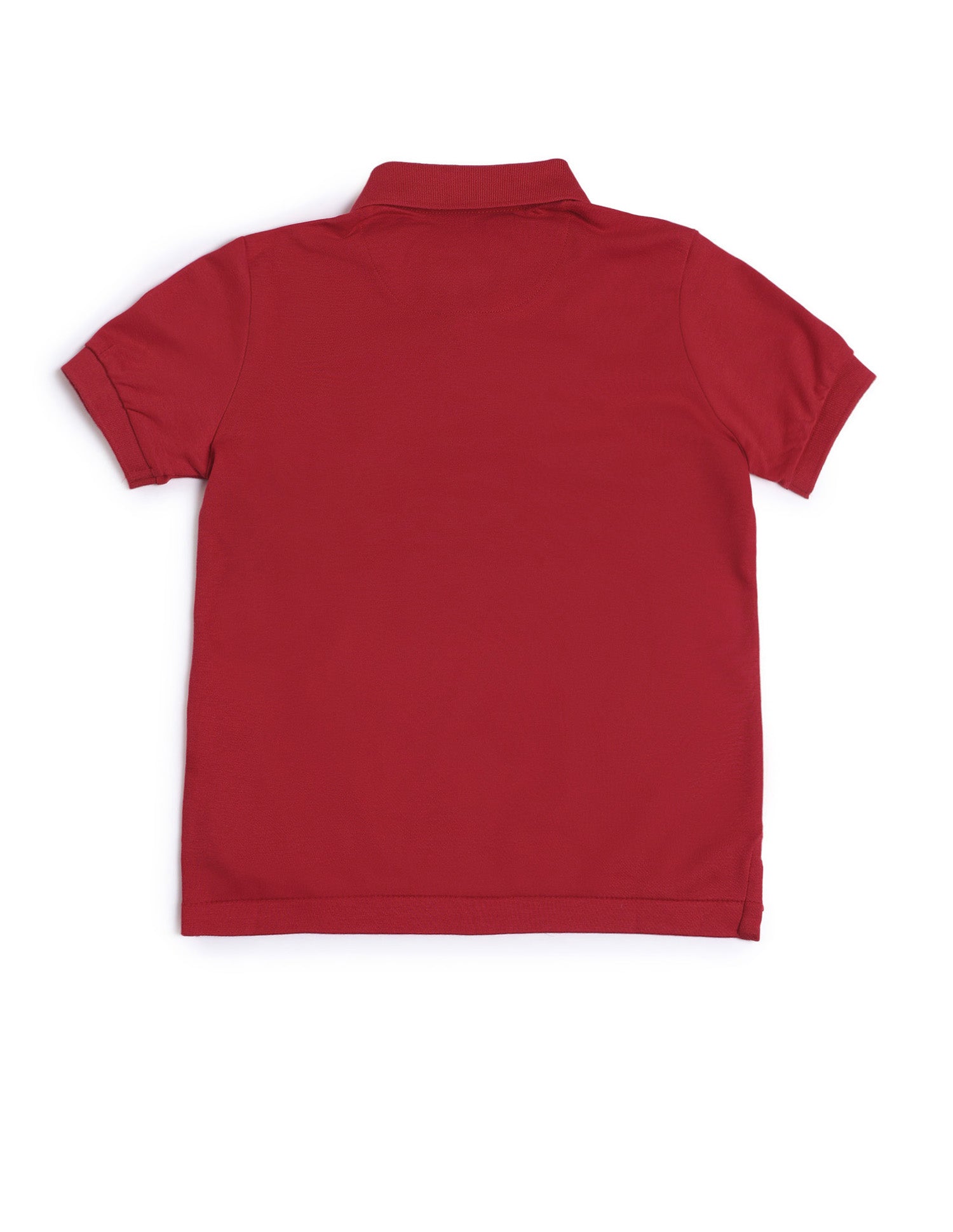 Boys Colourblock Regular Fit Polo Shirt Medium Red - U.S. POLO ASSN. | Large