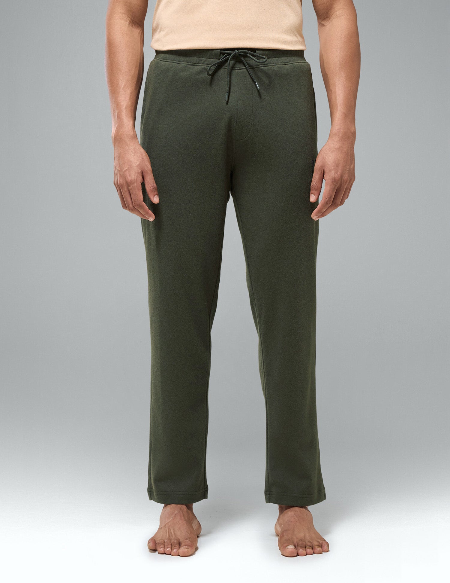 Relaxed Fit Mid Rise OR009 Track Pants Forest Night - U.S. Polo Assn. India | Large