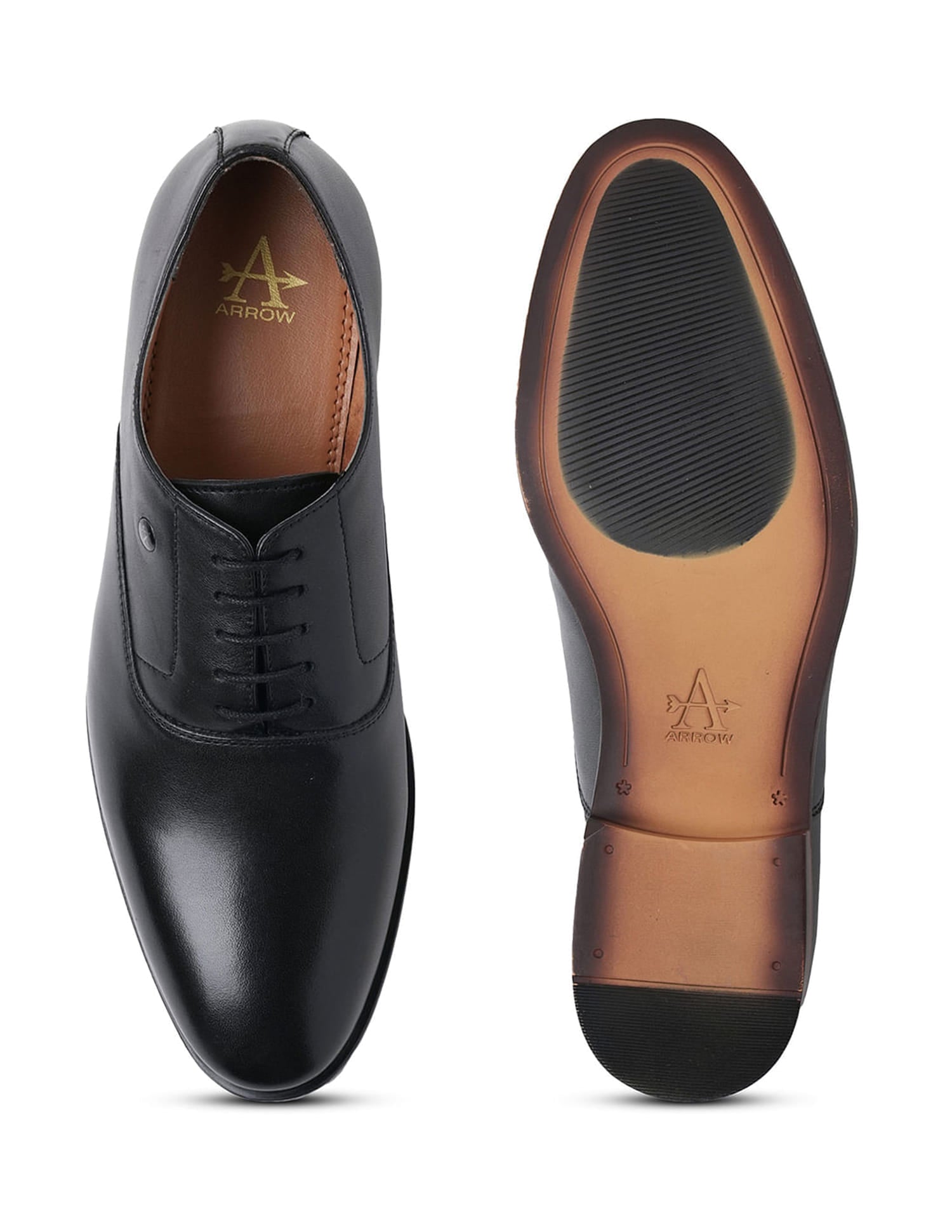 Pelican 3.0 Solid Leather Shoes Black - U.S. Polo Assn. India | Large