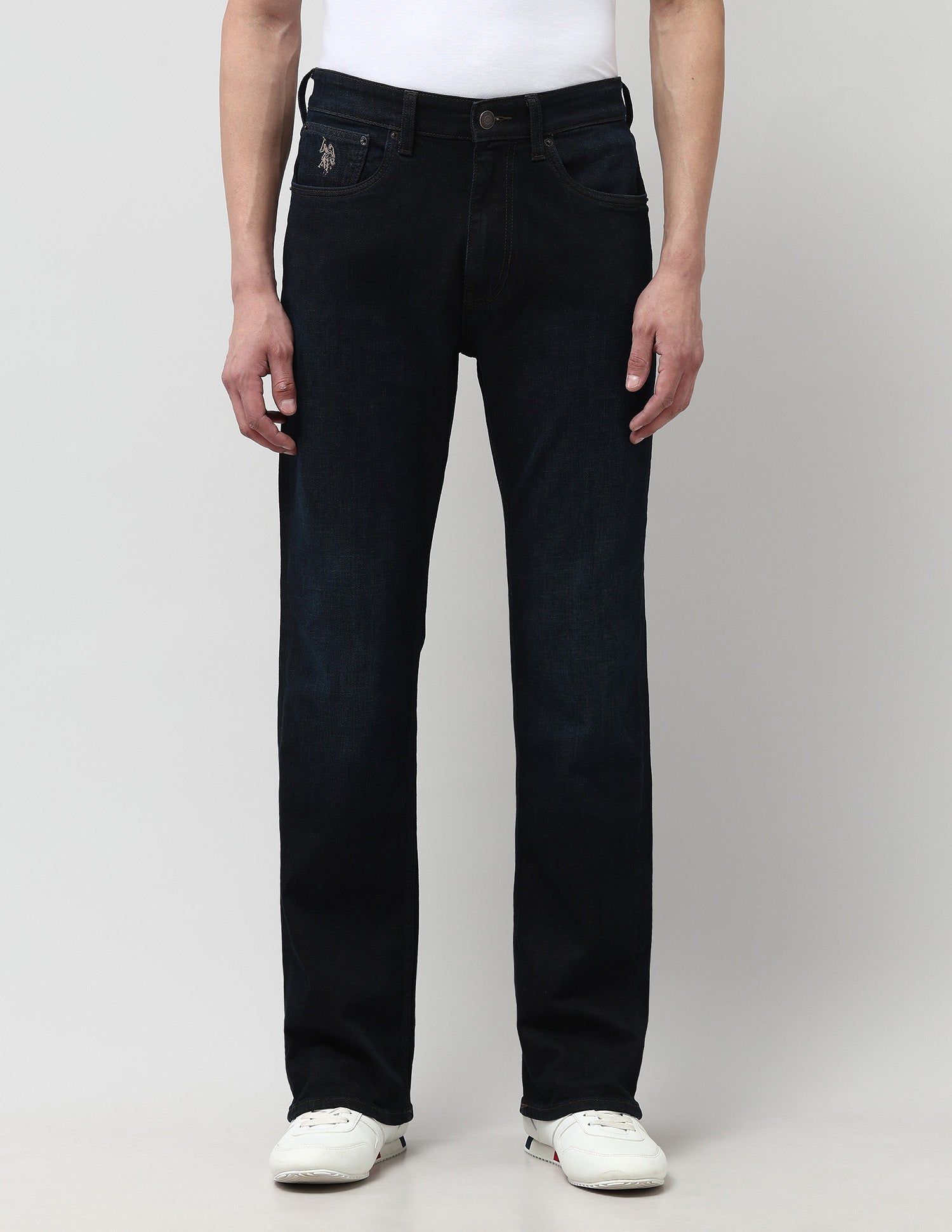 Connor Bootcut Blue Jeans Dark Wash - U.S. POLO ASSN. | Large