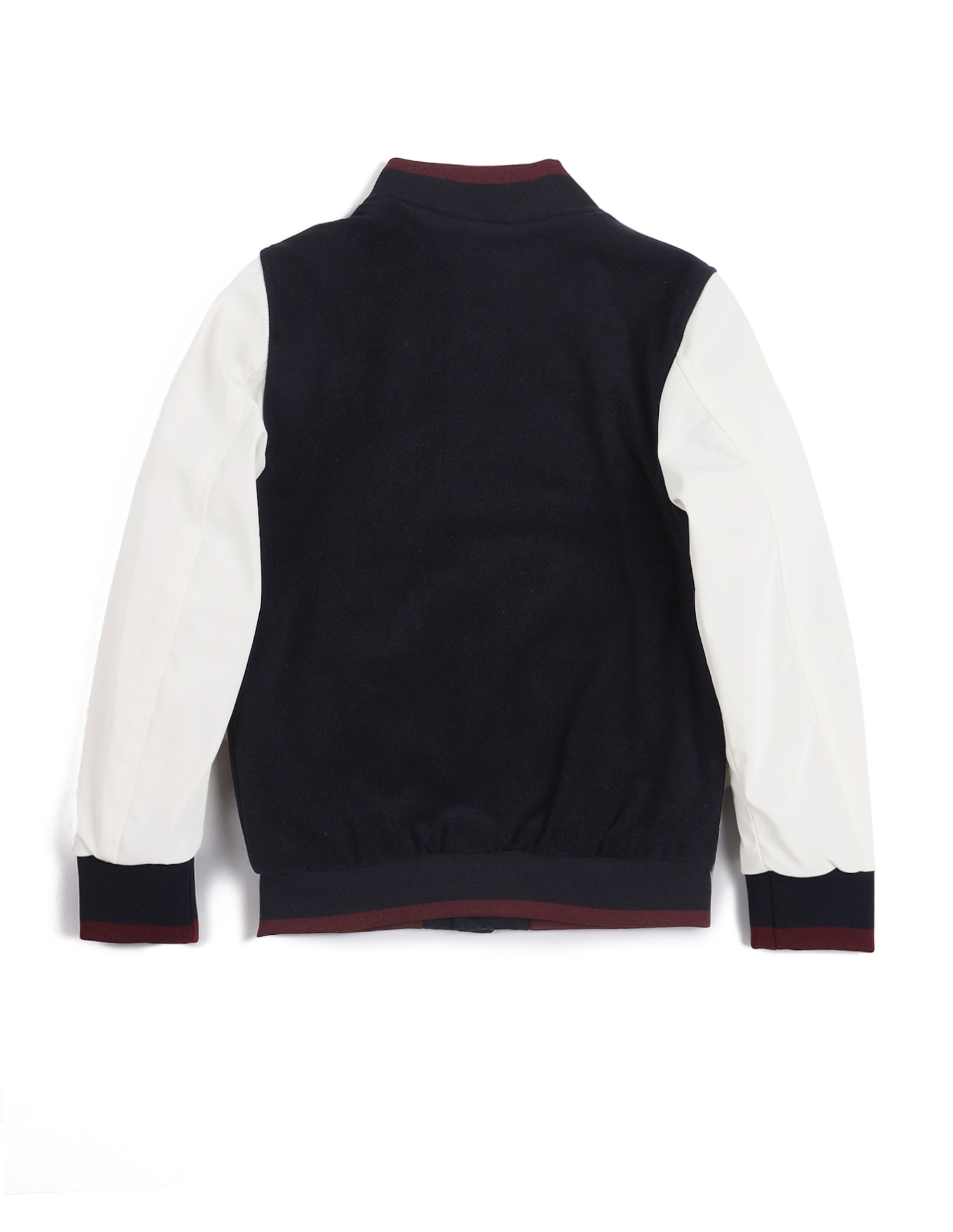 Boys Colour Blocked Spread Collar Jacket Navy - U.S. POLO ASSN. | Large