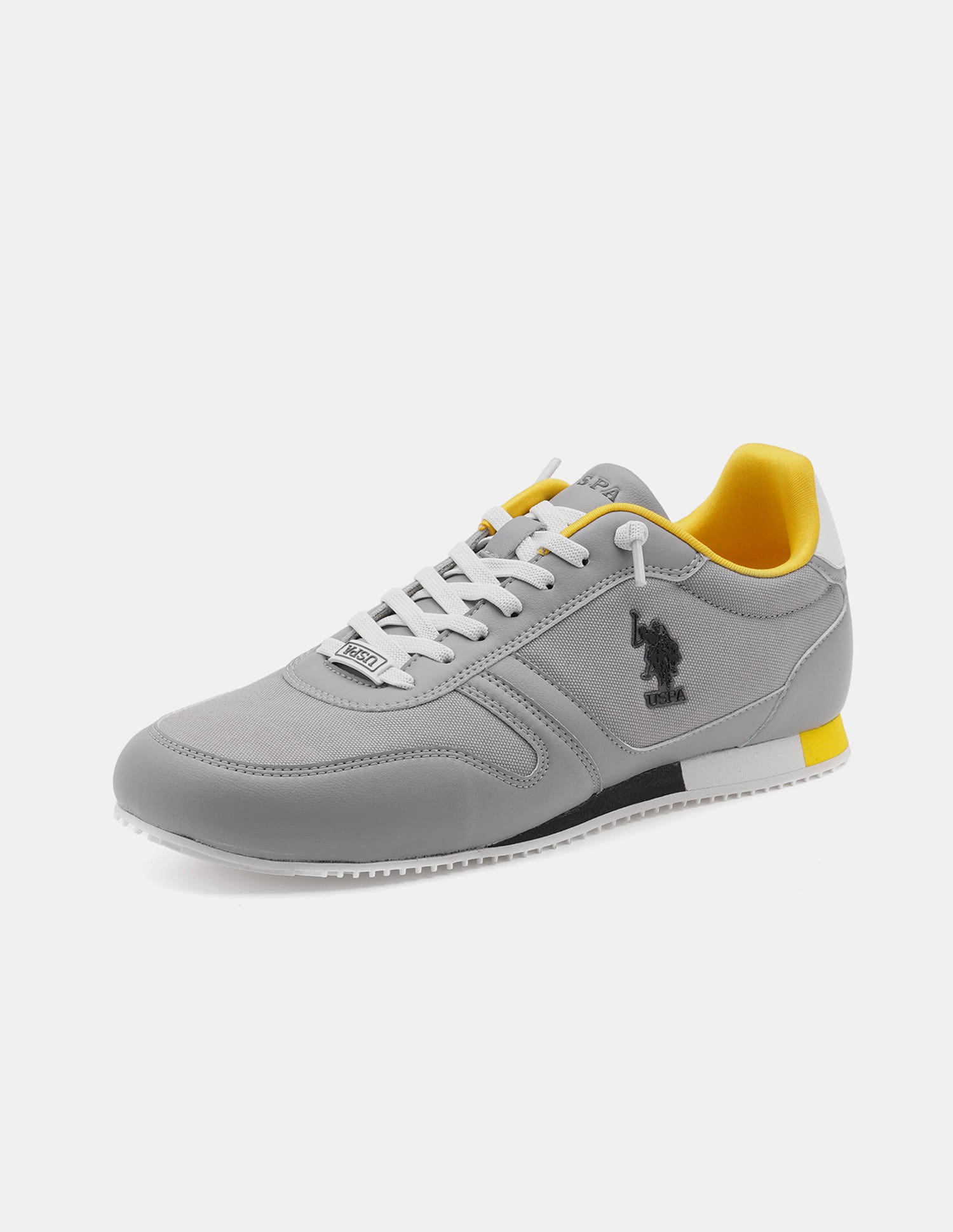 Clemt 4.0 Colourblocked Sneakers Grey - U.S. Polo Assn. India | Large