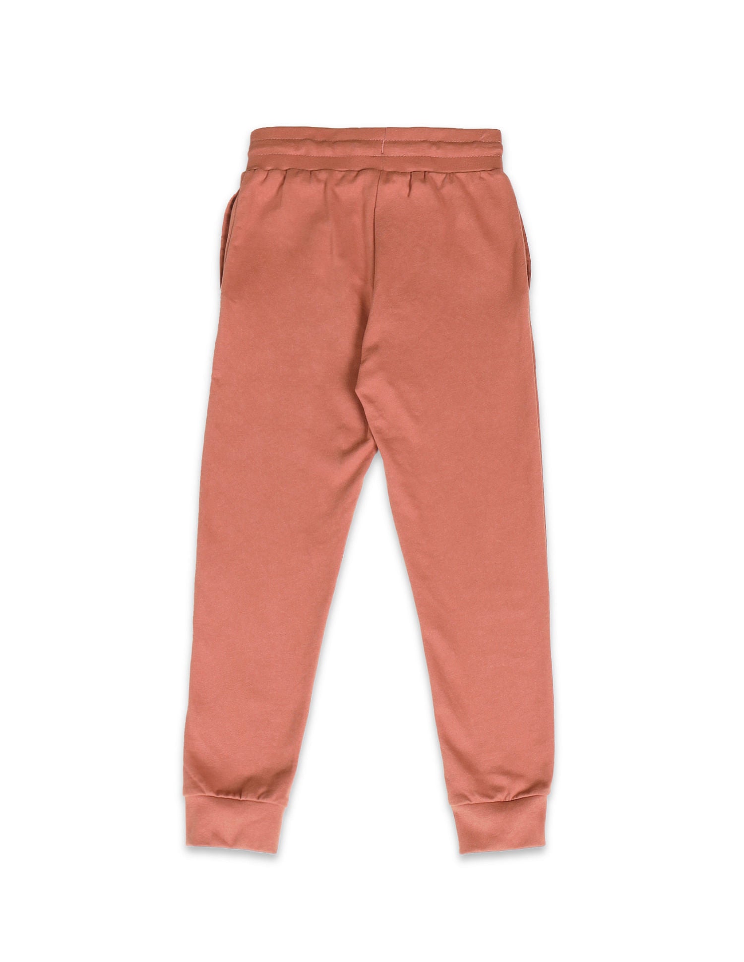 Regular Fit Solid Joggers Medium Orange - U.S. POLO ASSN. | Large