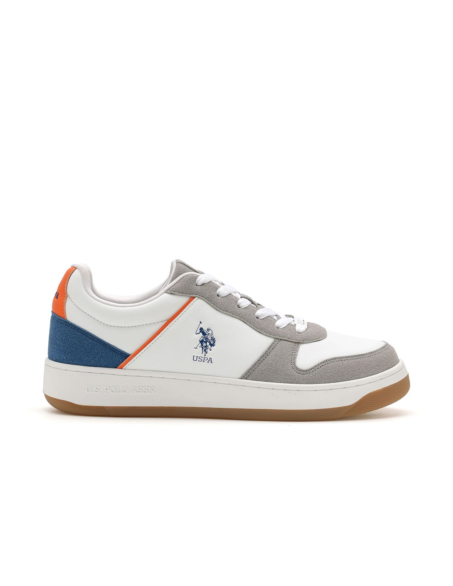 Joan 2.0 Colour Blocked Sneakers Off White - U.S. Polo Assn. India | Large
