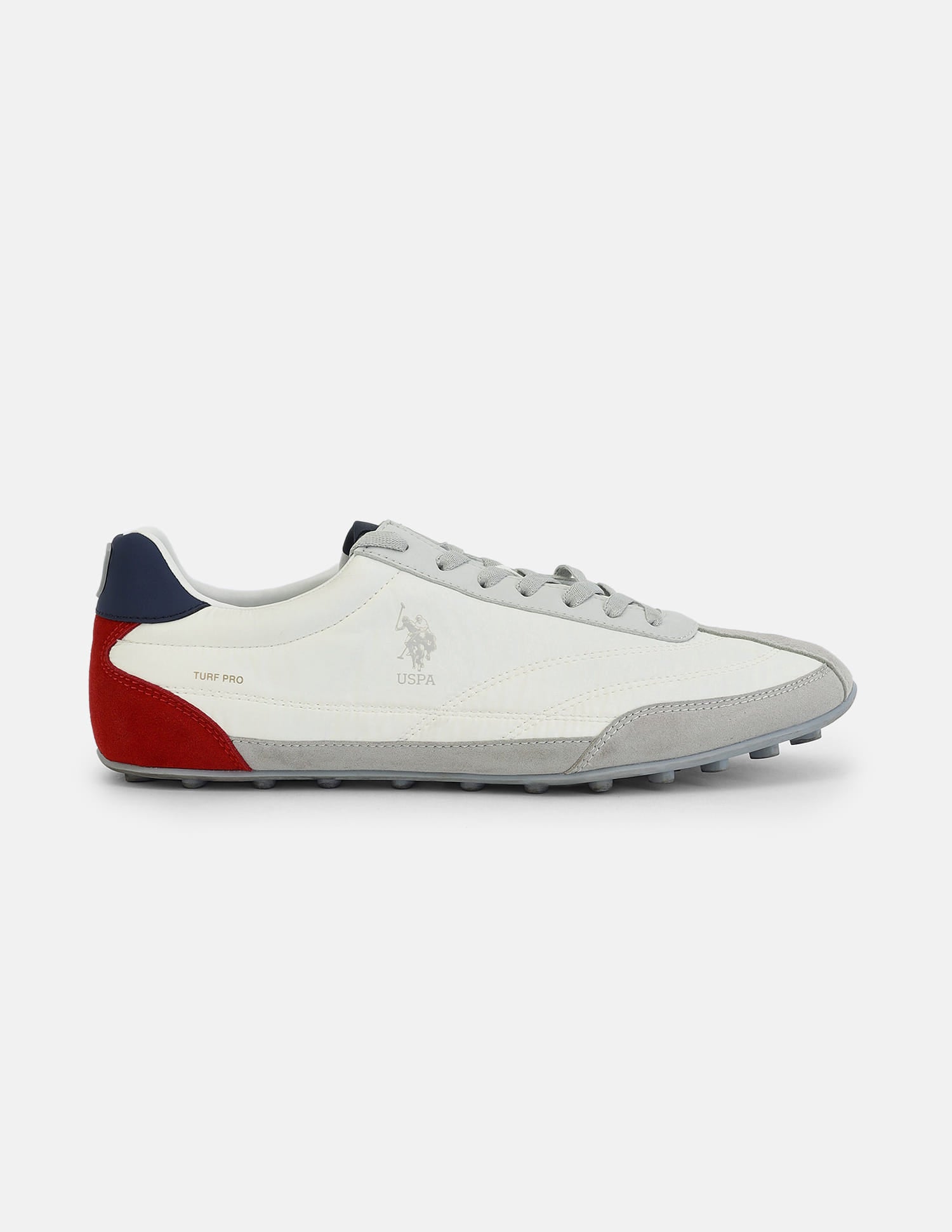 Colour Blocked Turf Pro Sneakers White - U.S. Polo Assn. India | Large