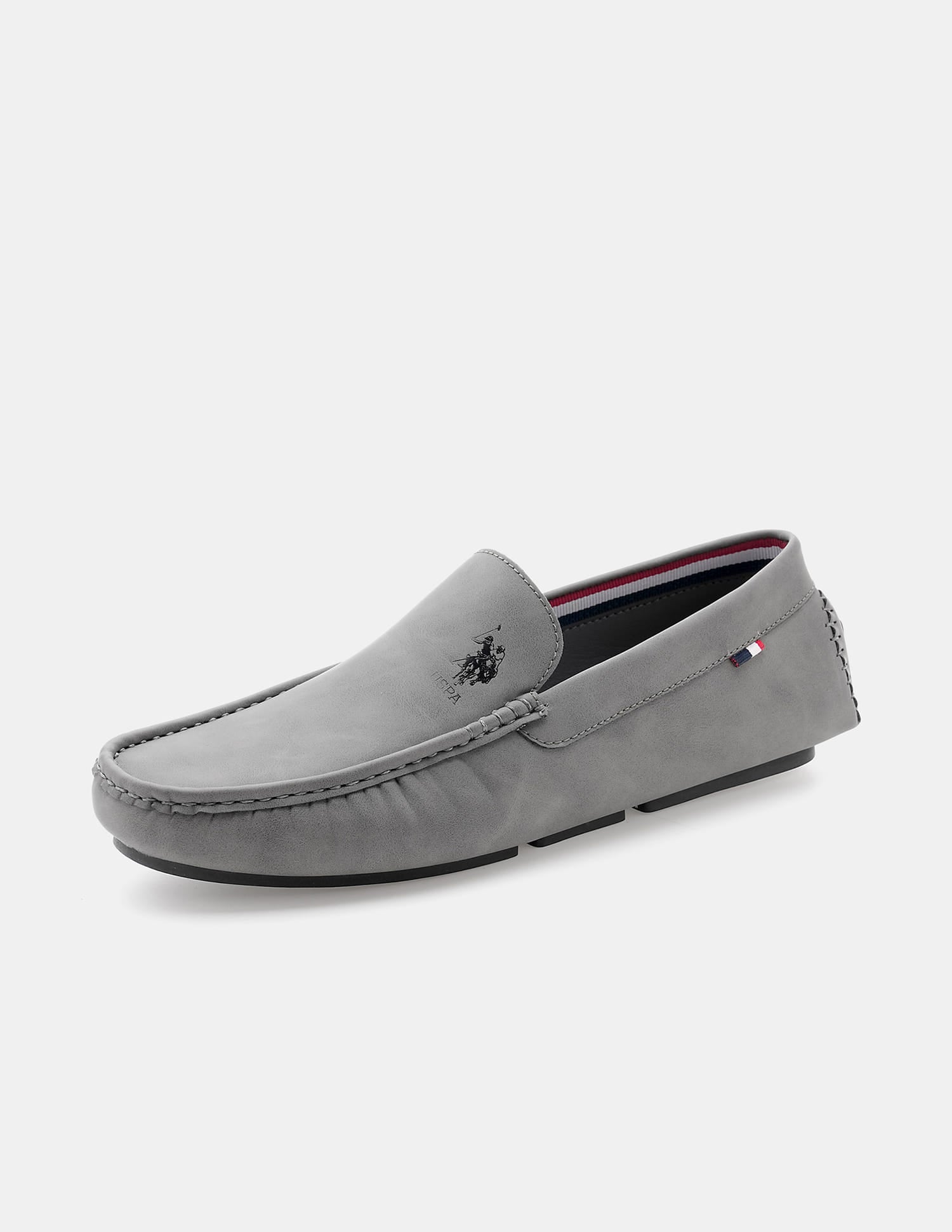 Men Aaron 6.0 Loafers Grey - U.S. Polo Assn. India | Large