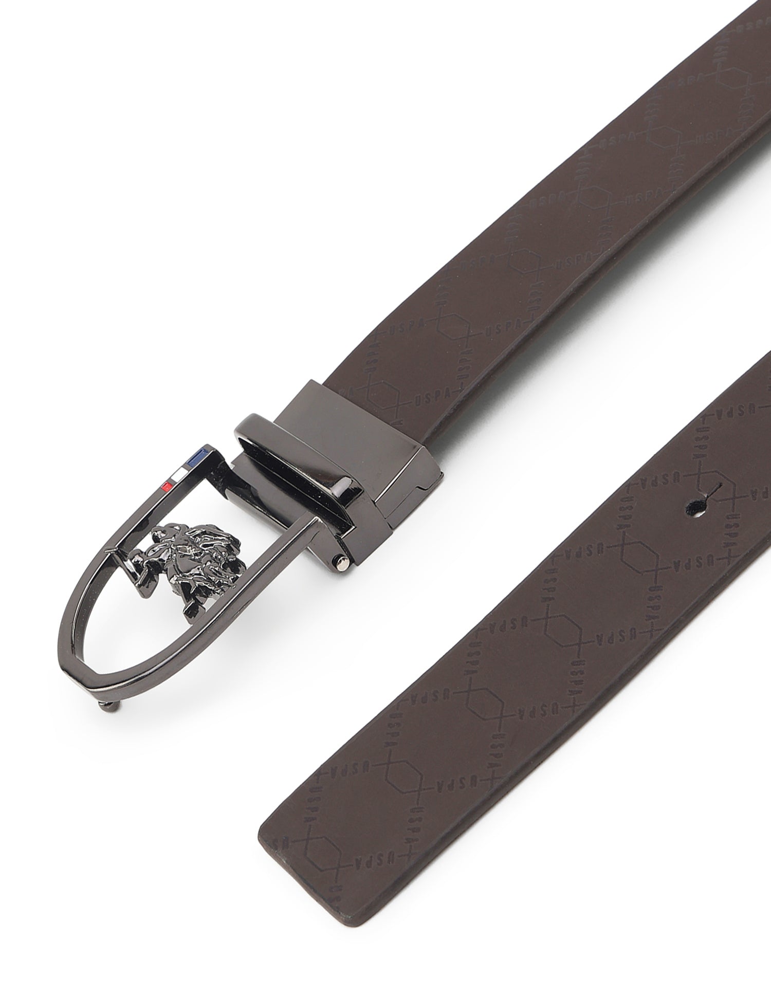 Alaric Geometric Reversible Belt Multi2 - U.S. Polo Assn. India | Large