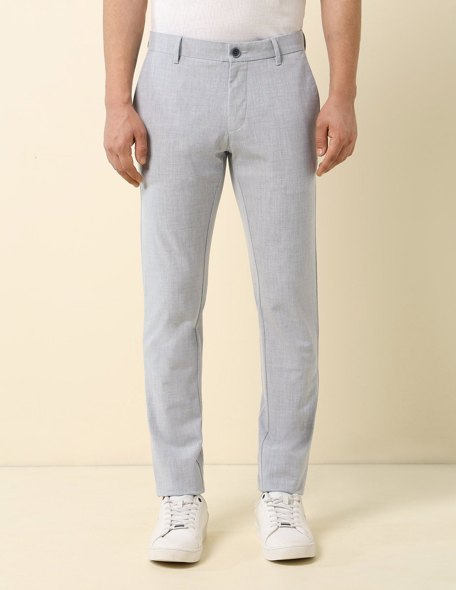 Bi Stretch Austin Slim Fit All Day Chinos Light Grey - U.S. POLO ASSN. | Large