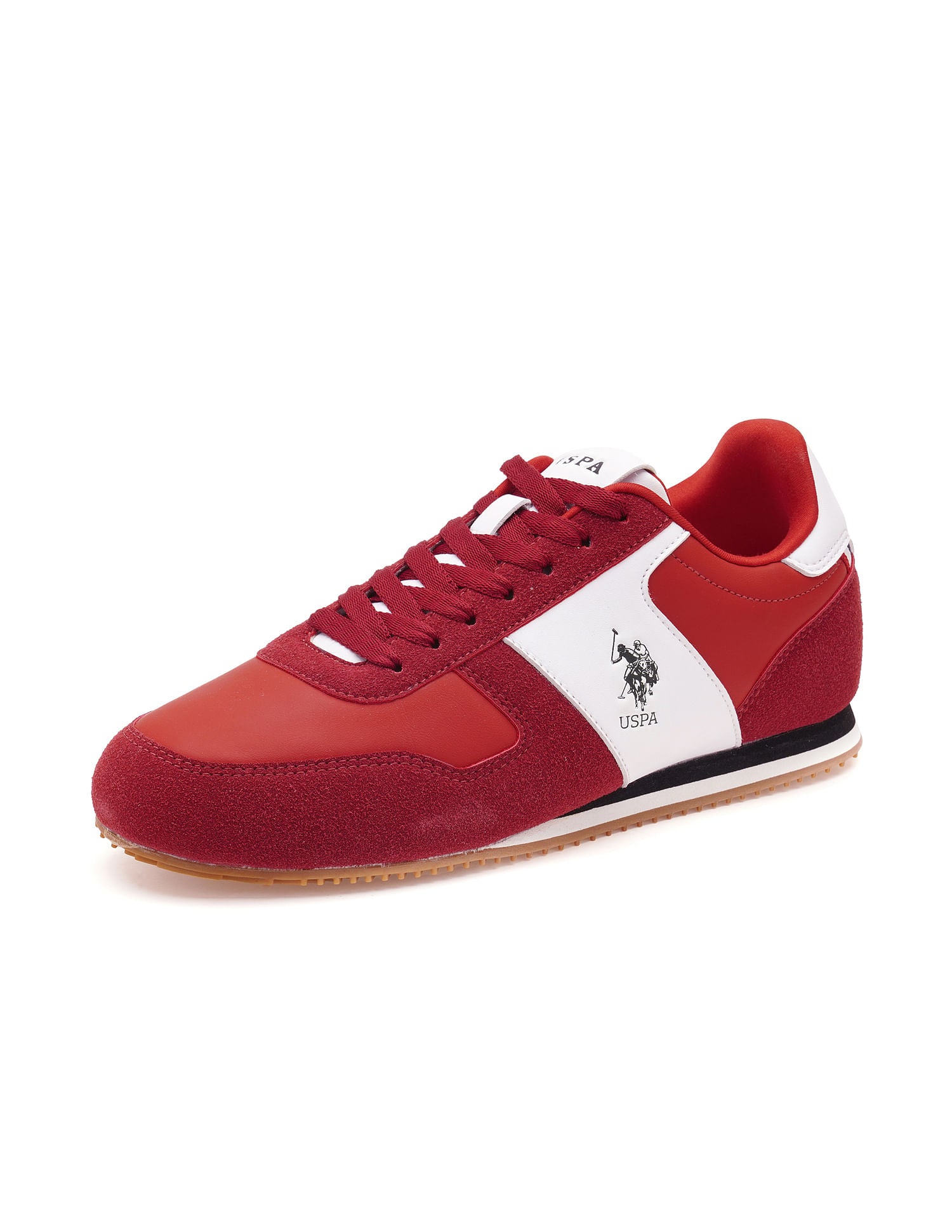 Men Enco Sneakers Dark Red - U.S. Polo Assn. India | Large