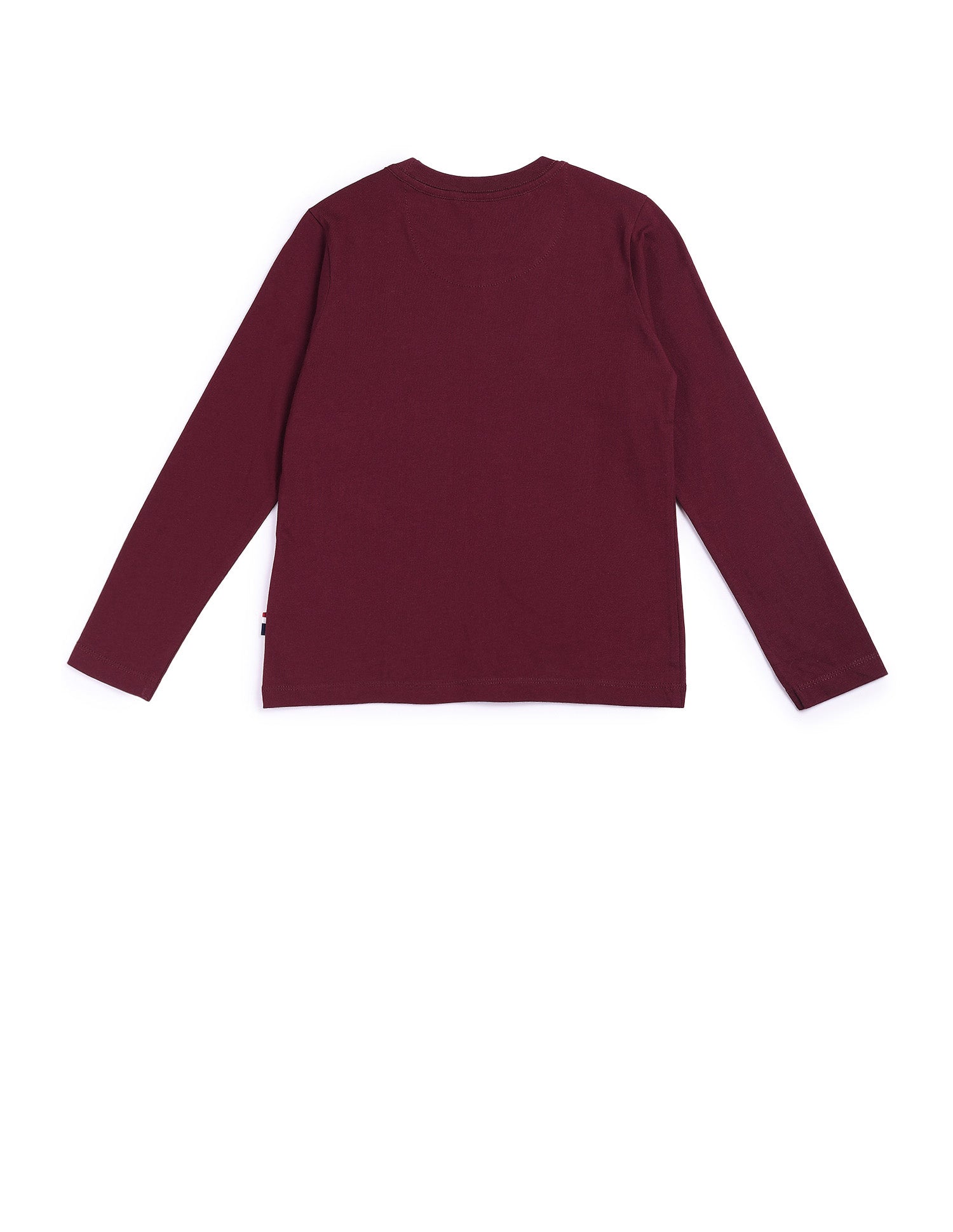 Boys Pure Cotton Regular T-shirt Red - U.S. Polo Assn. India | Large