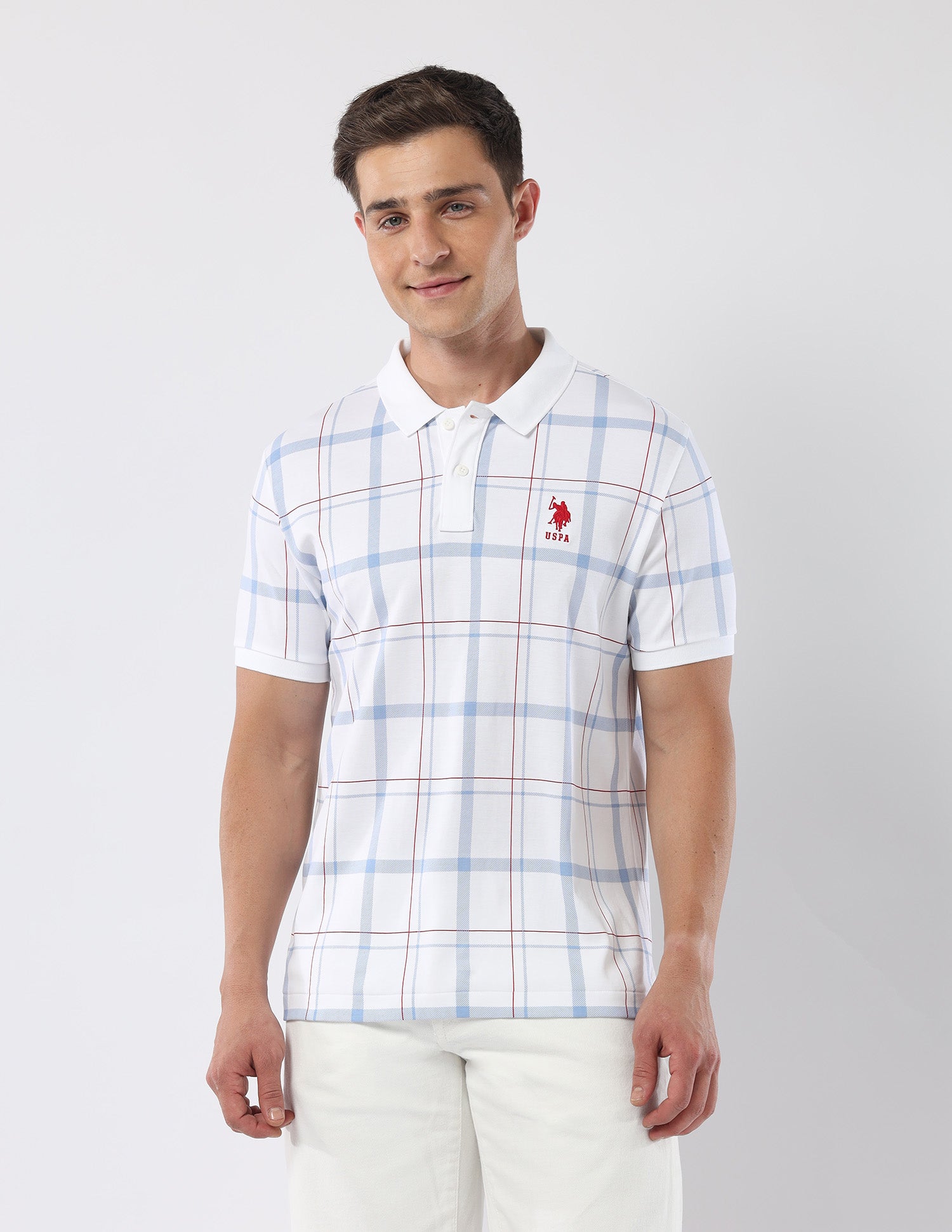 Pure Cotton 135 Anniversary Polo Shirt White - U.S. Polo Assn. India | Large