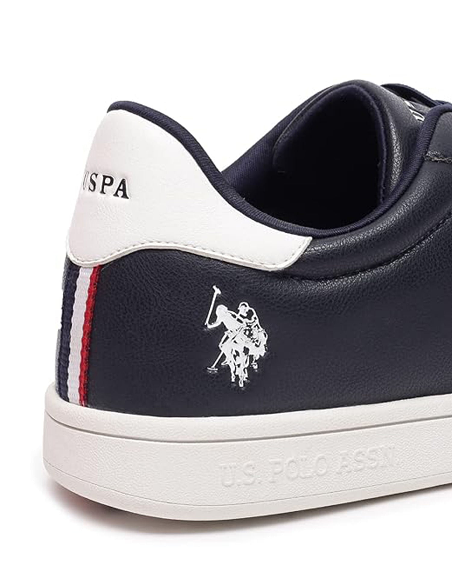 Men Brand Stripe Alco Sneakers Navy - U.S. Polo Assn. India | Large