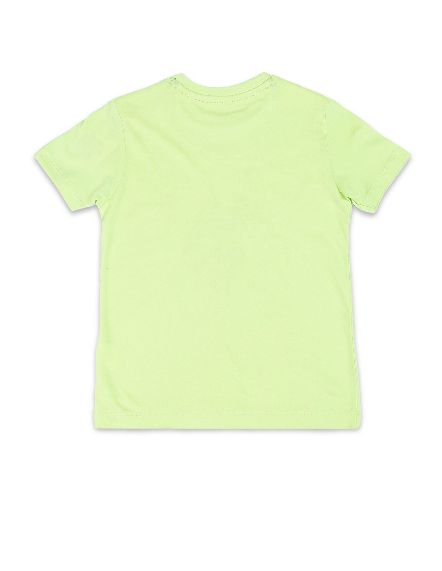 Boys Brand Print Regular Fit T-shirt Green - U.S. POLO ASSN. | Large