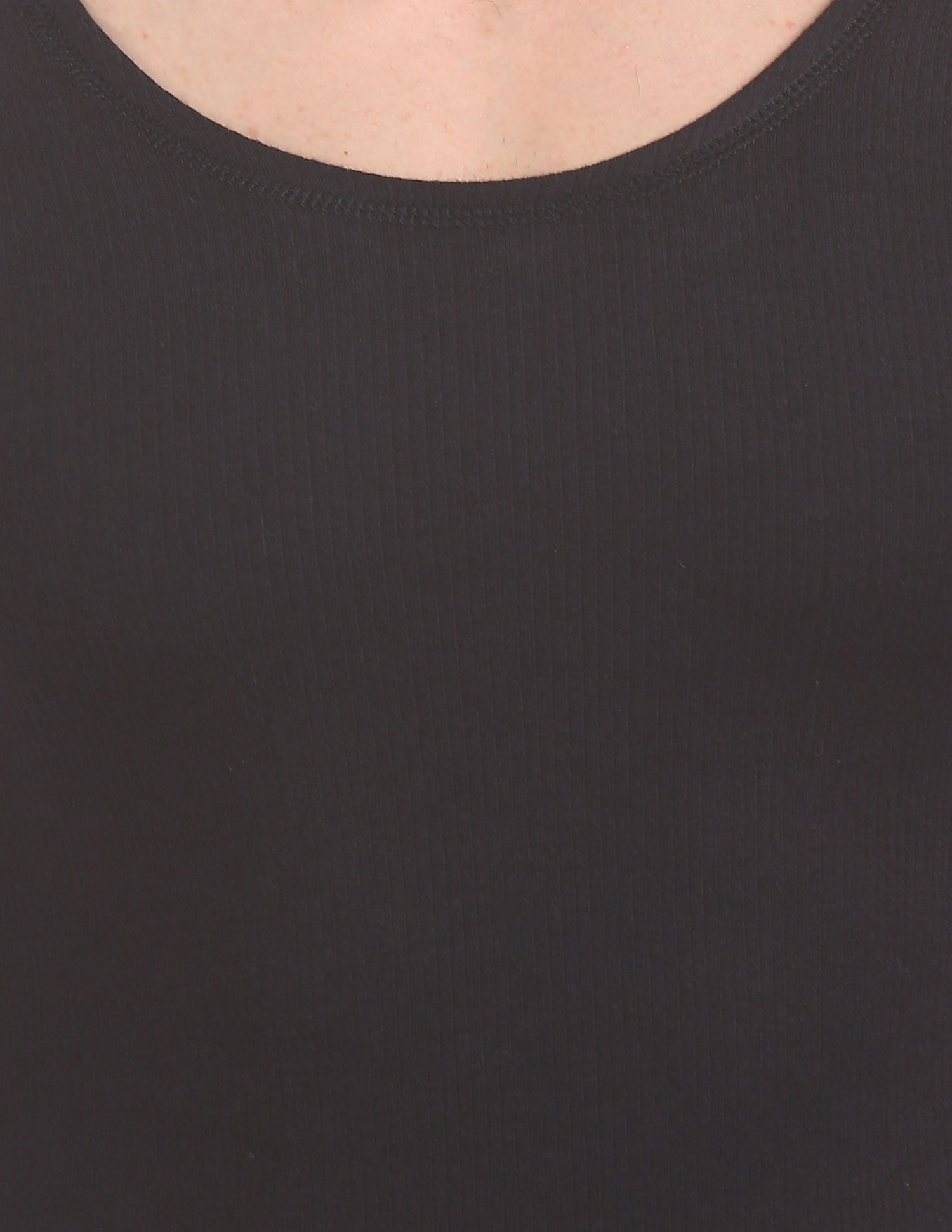 Slim Fit Solid I652 Thermal T-Shirt - Pack Of 1 Black - U.S. POLO ASSN. | Large