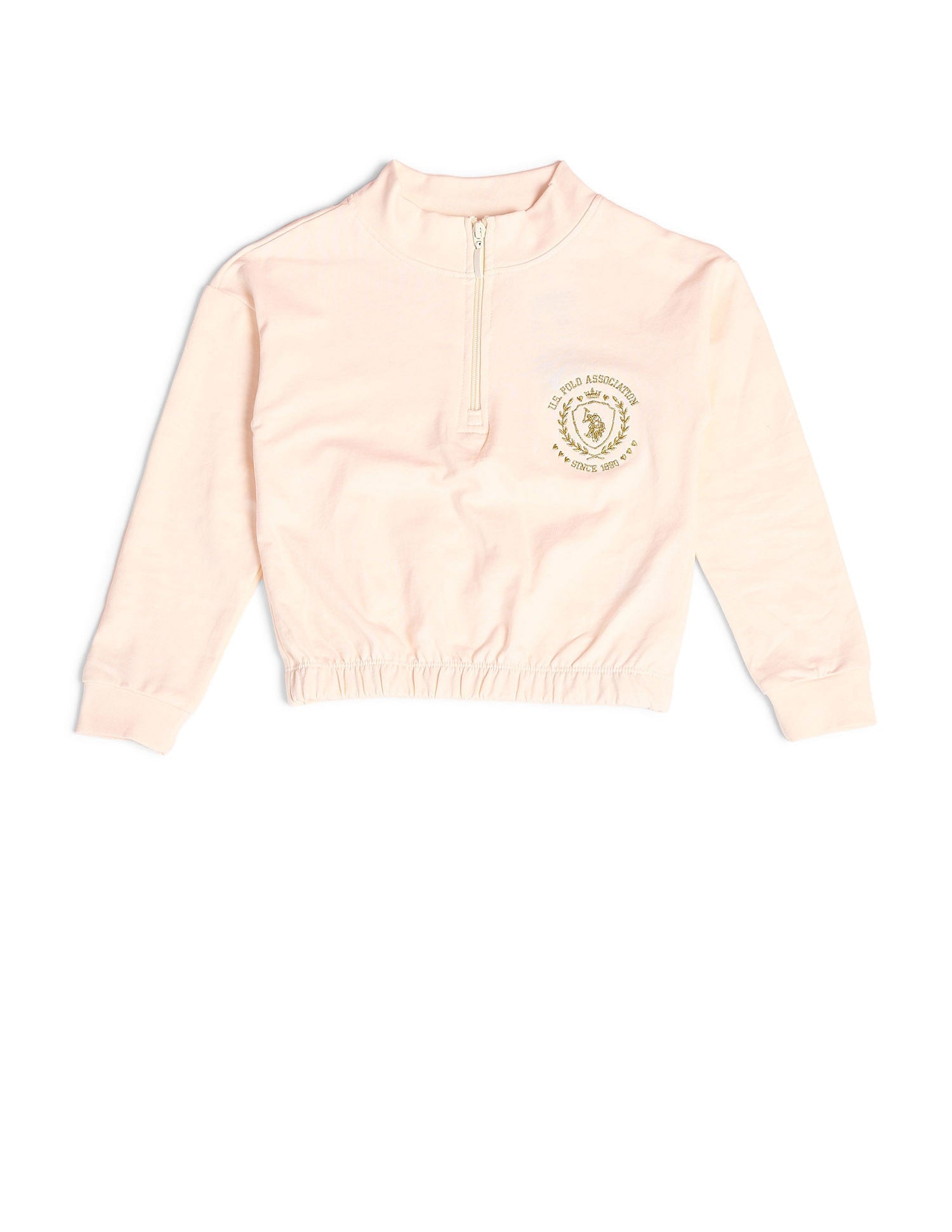Girls Casual Two Piece Set Cream - U.S. POLO ASSN. | Large