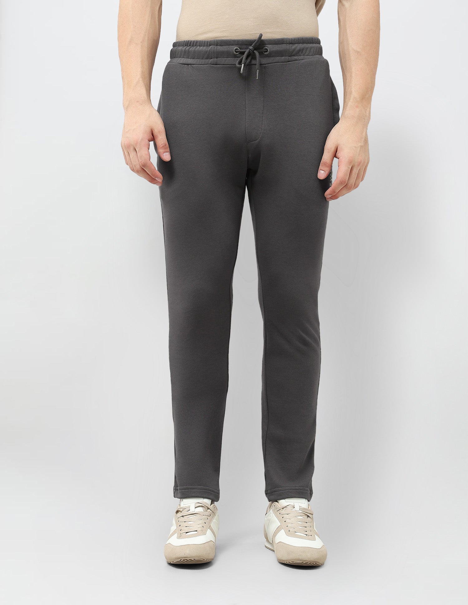 Heathered Regular Fit Track Pants Dark Grey - U.S. POLO ASSN. | Large