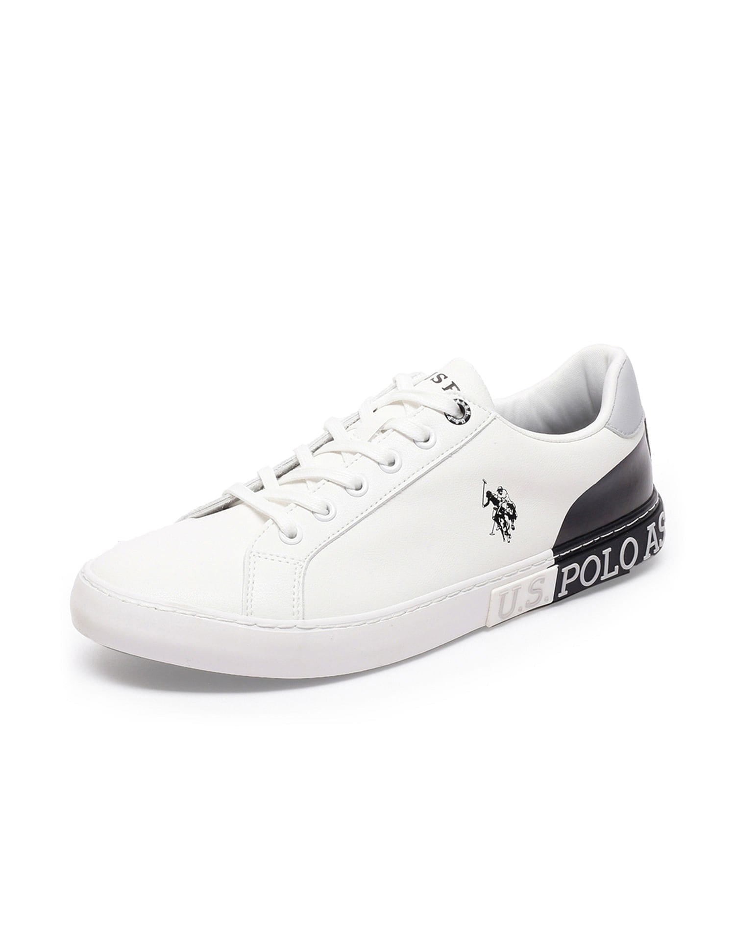 Men Colourblocked Planal 2.0 Sneakers Black - U.S. Polo Assn. India | Large
