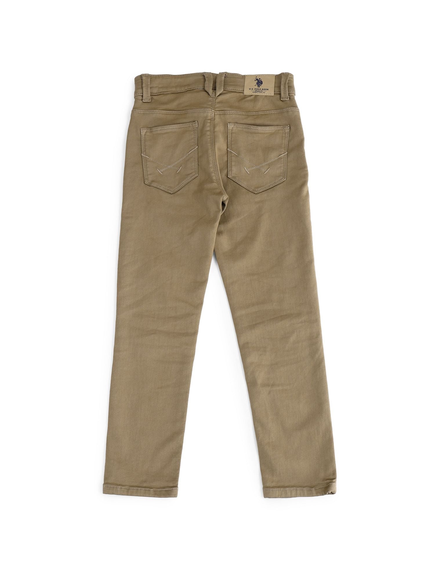 Slim Fit Rinsed Jeans Me. Khaki - U.S. POLO ASSN. | Large
