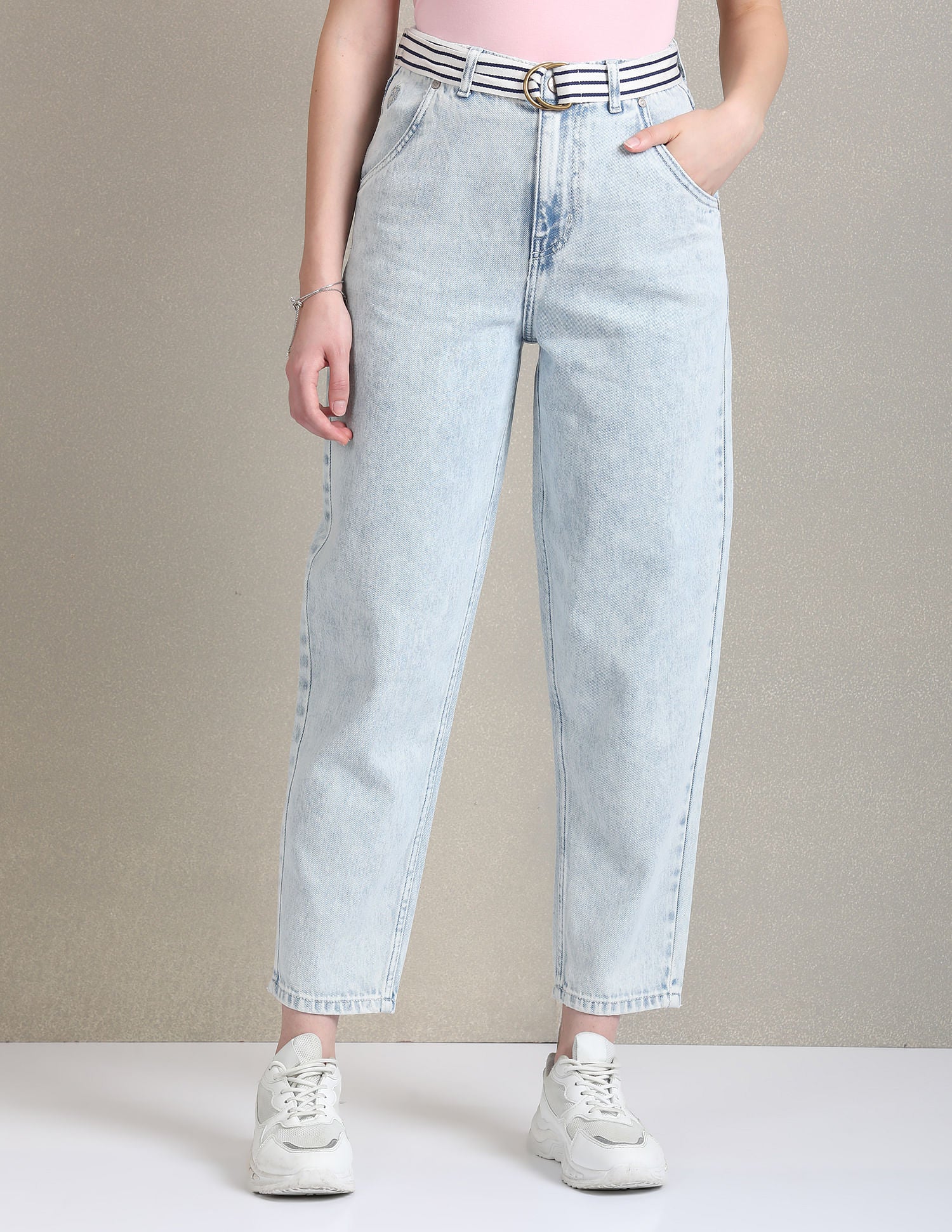 Carrot Fit Blue Jeans Blue - U.S. POLO ASSN. | Large