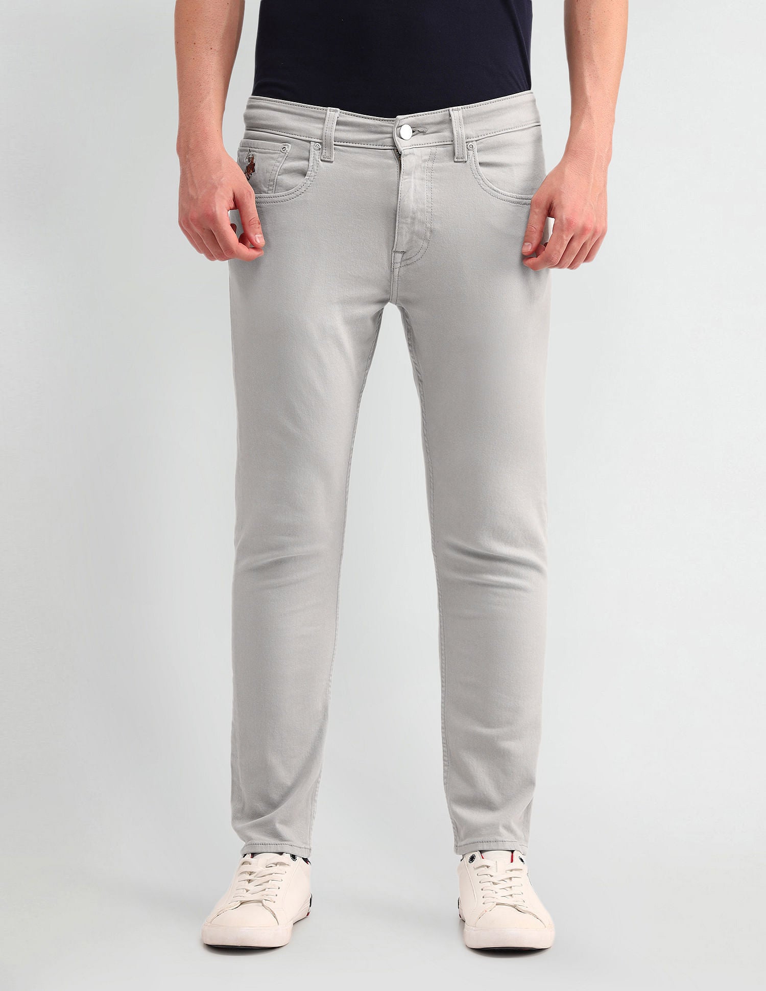 Henry Cropped Fit Jeans Grey - U.S. POLO ASSN. | Large