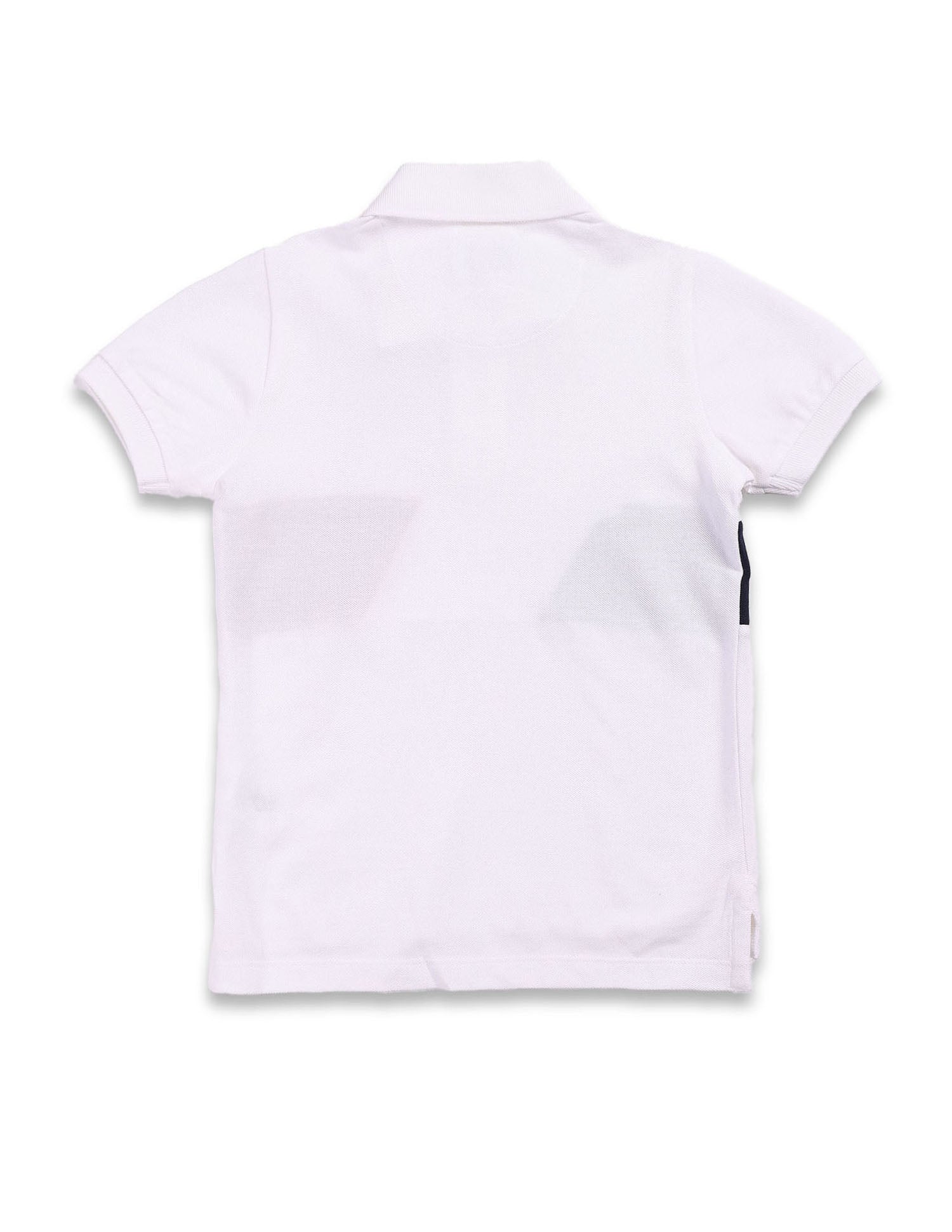 Boys Regular Fit Polo Shirt White - U.S. POLO ASSN. | Large