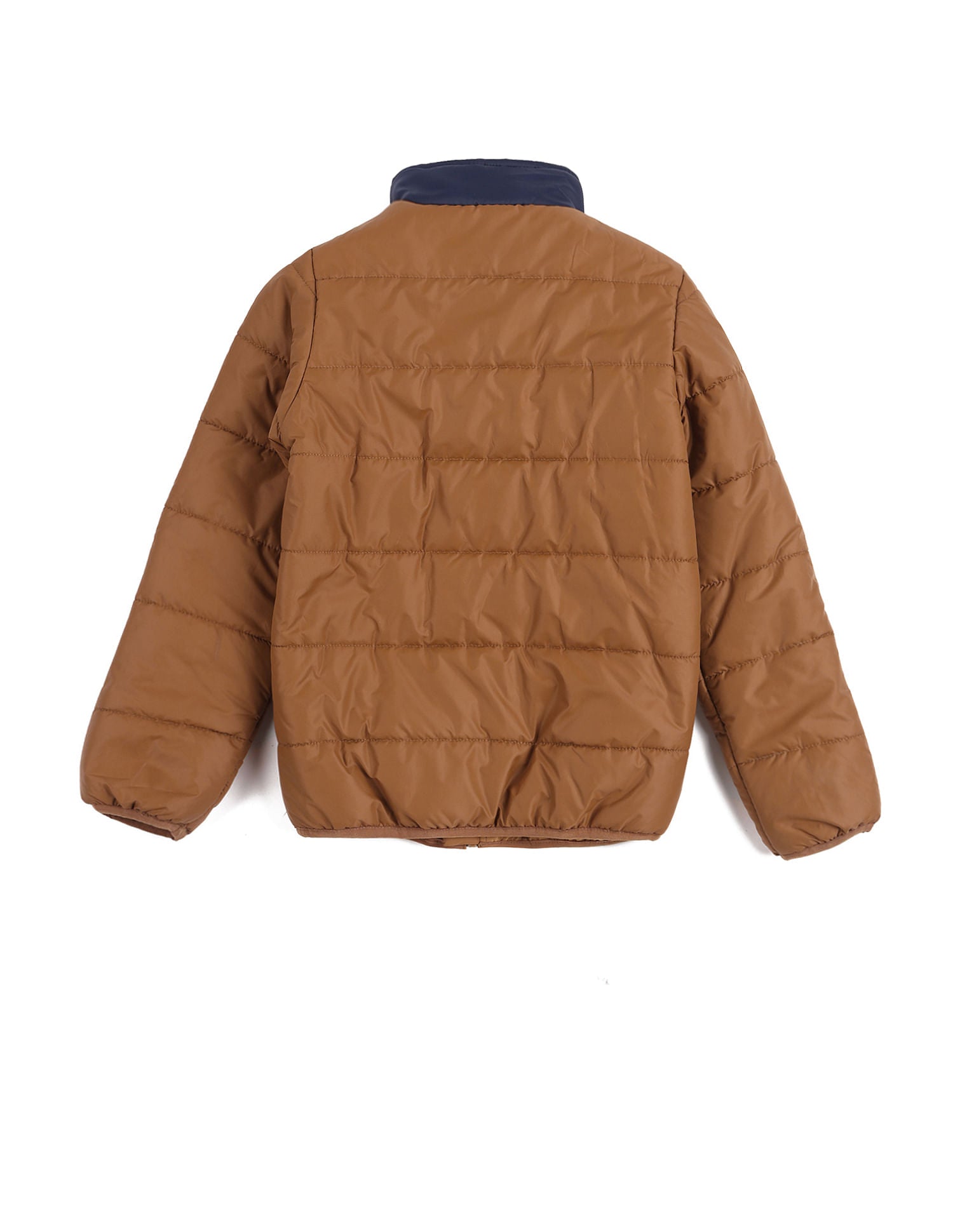 Boys Solid Stand Collar Jacket Light Orange - U.S. POLO ASSN. | Large