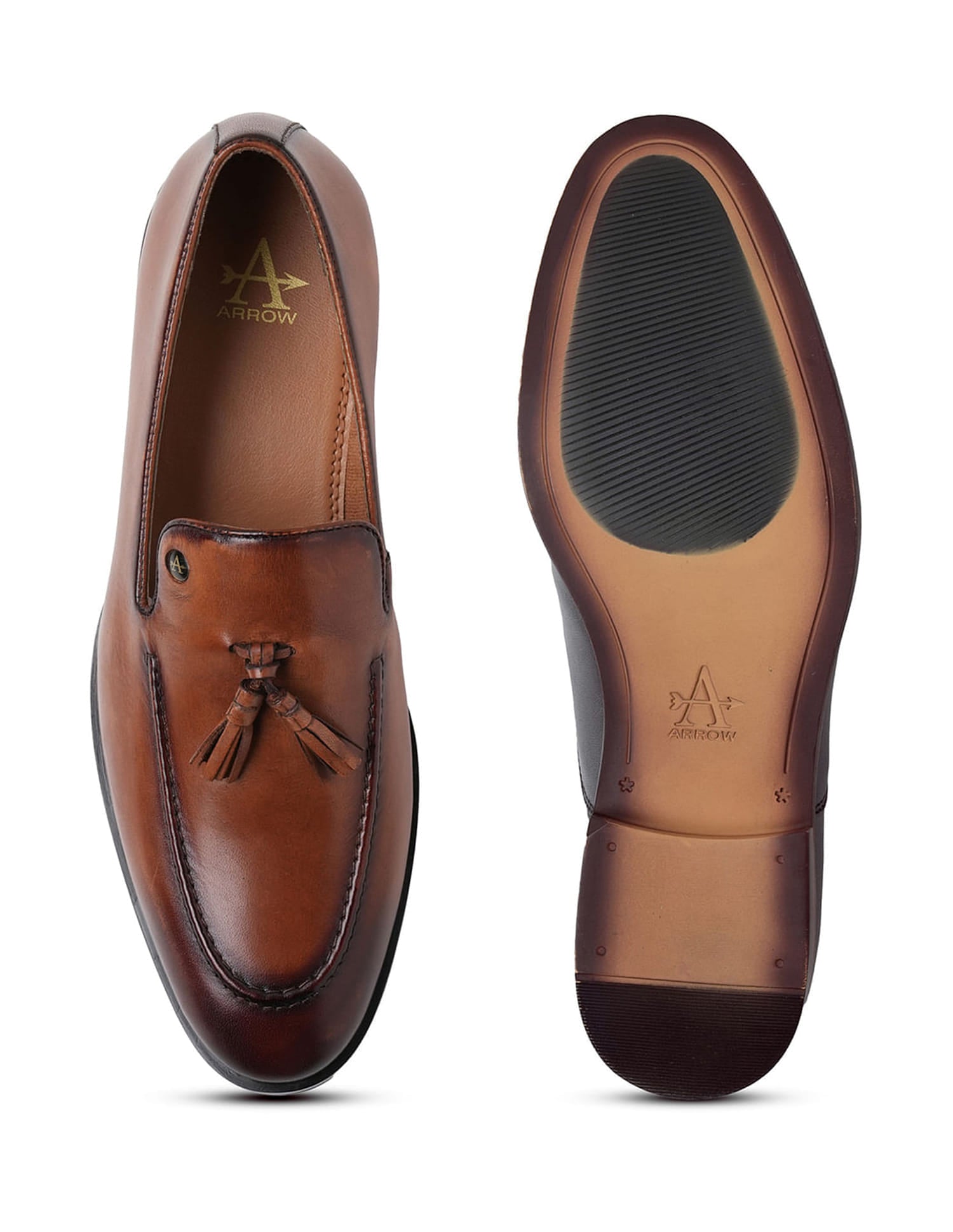Ellipse 3.0 Leather Shoes Tan - U.S. Polo Assn. India | Large