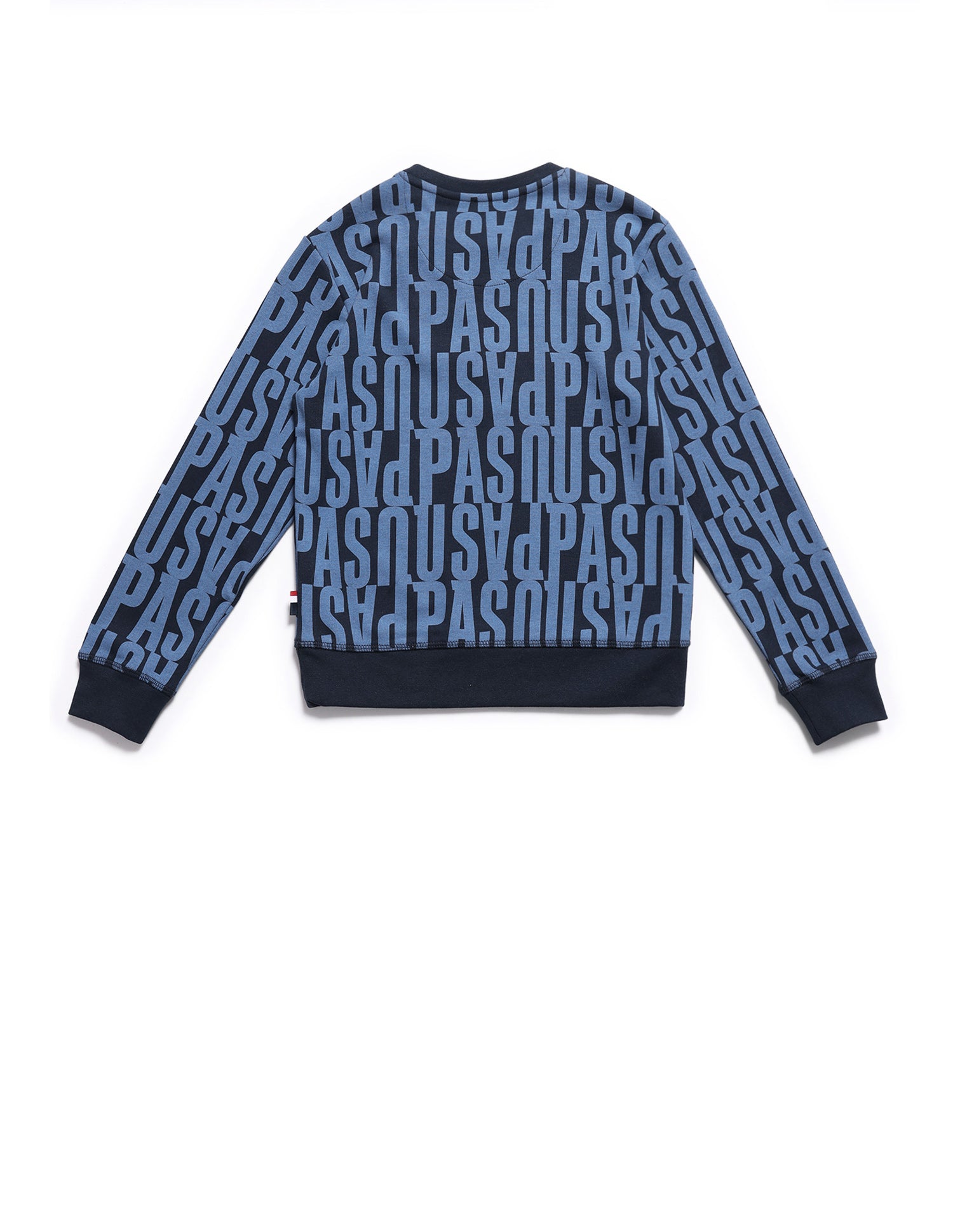 Boys Brand Printed Regular Fit Sweatshirt Navy - U.S. POLO ASSN. | Large