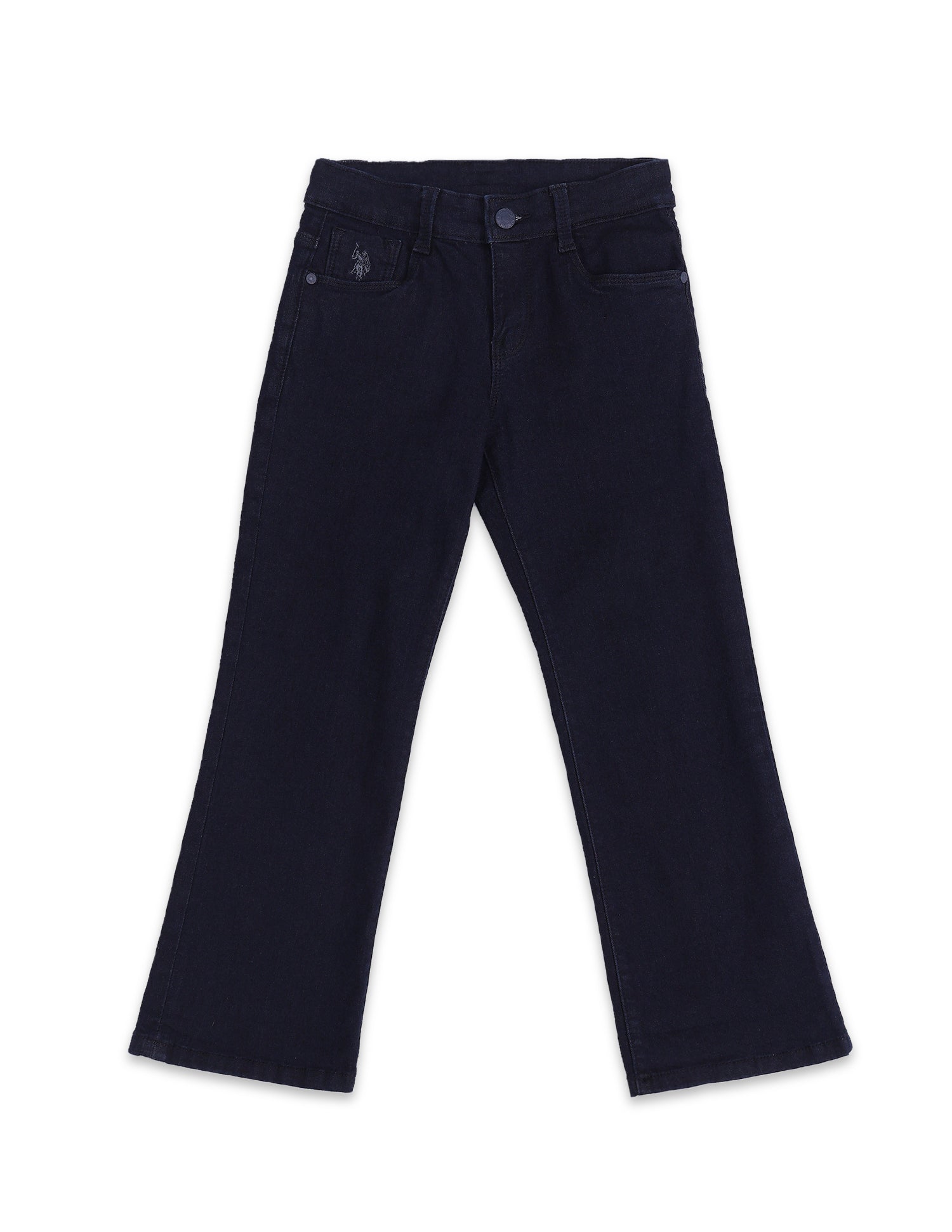 Boys Boot Cut Blue Jeans Blue - U.S. POLO ASSN. | Large