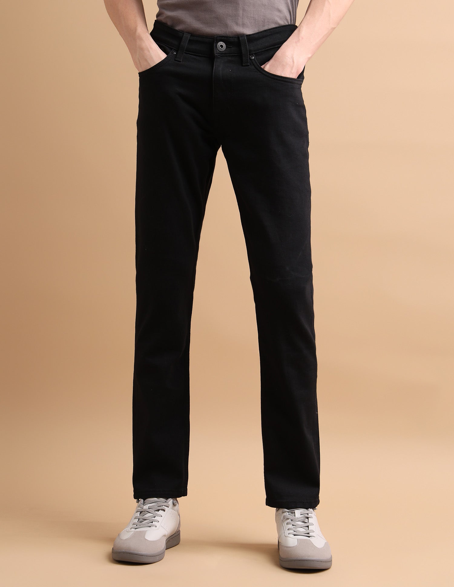 Brandon Slim Tapered Fit Jeans Black - U.S. POLO ASSN. | Large