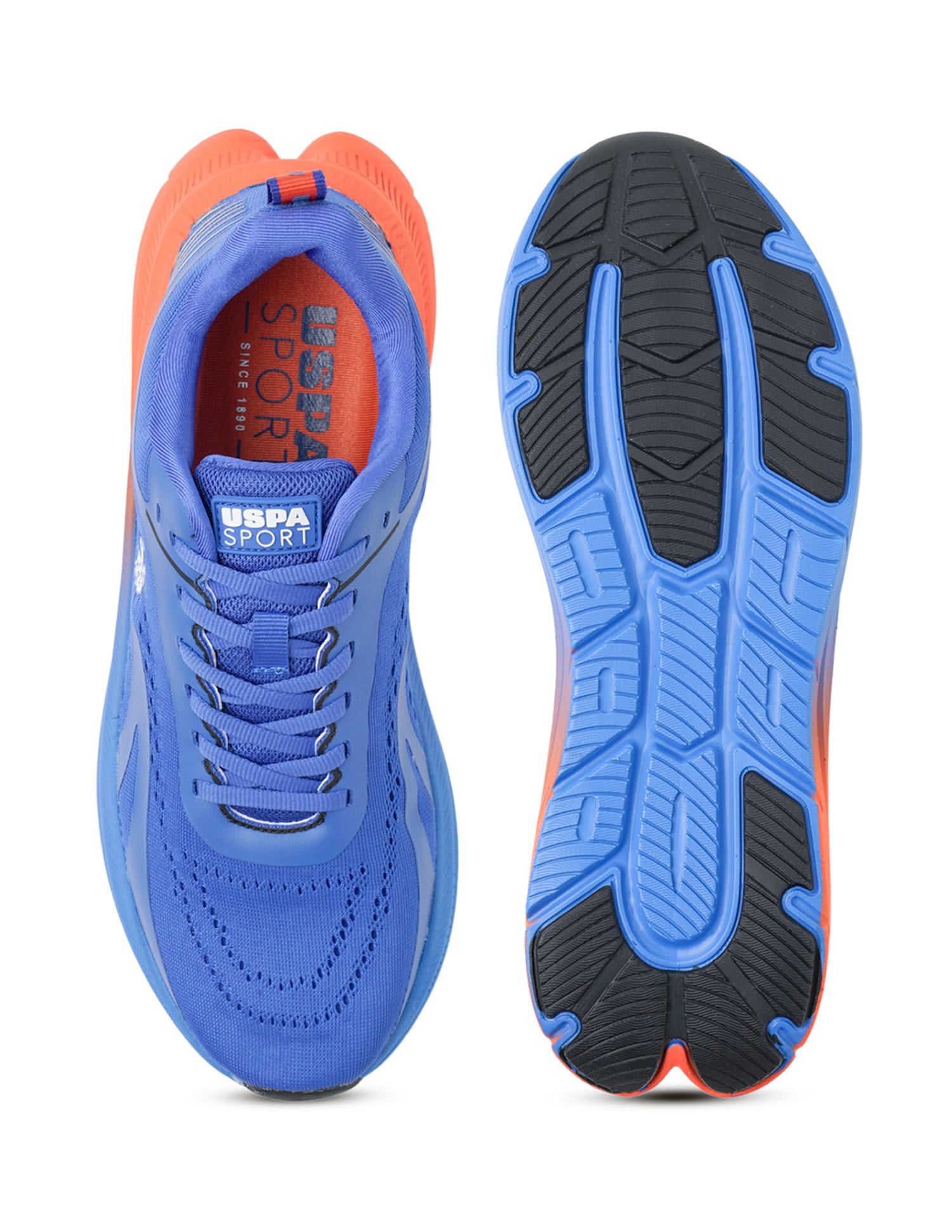 Men Meng Blue Uspa Sport  Sneakers Blue - U.S. Polo Assn. India | Large