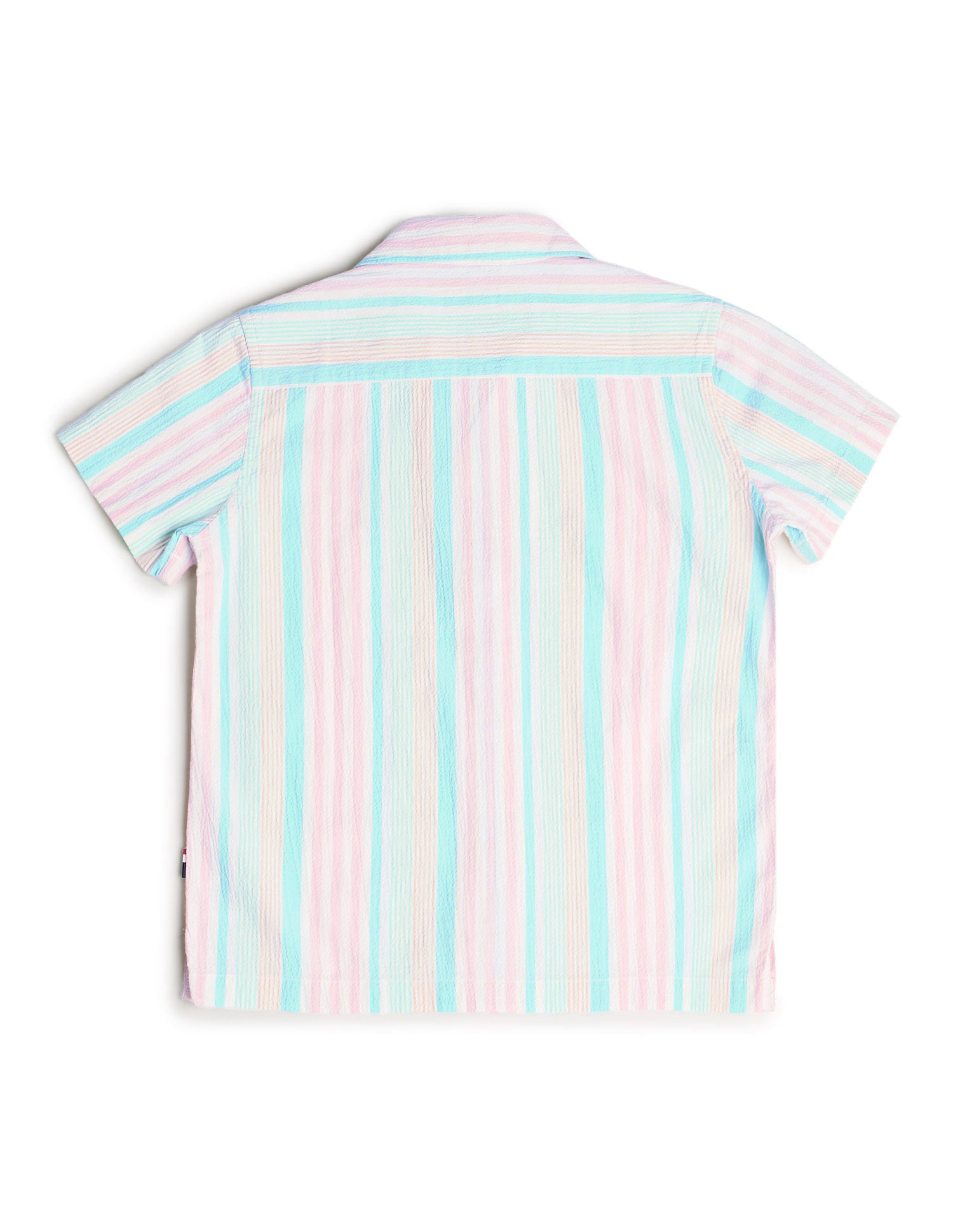 Boys Relaxed Fit Twill Shirt Pink - U.S. POLO ASSN. | Large