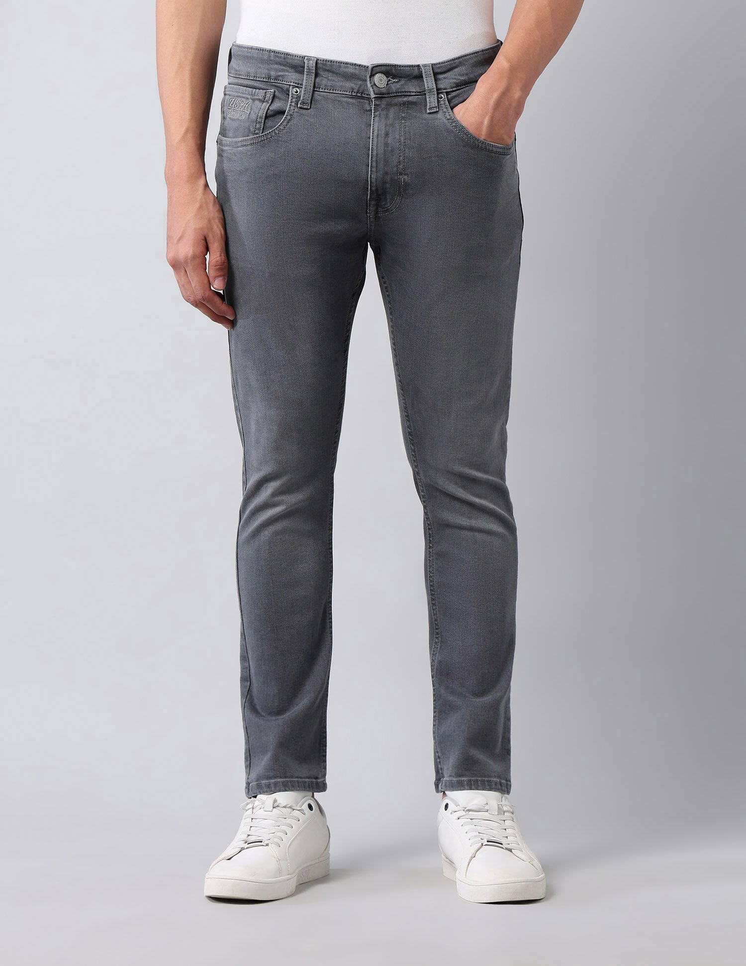 Henry Tapered Fit Black Jeans Grey - U.S. POLO ASSN. | Large