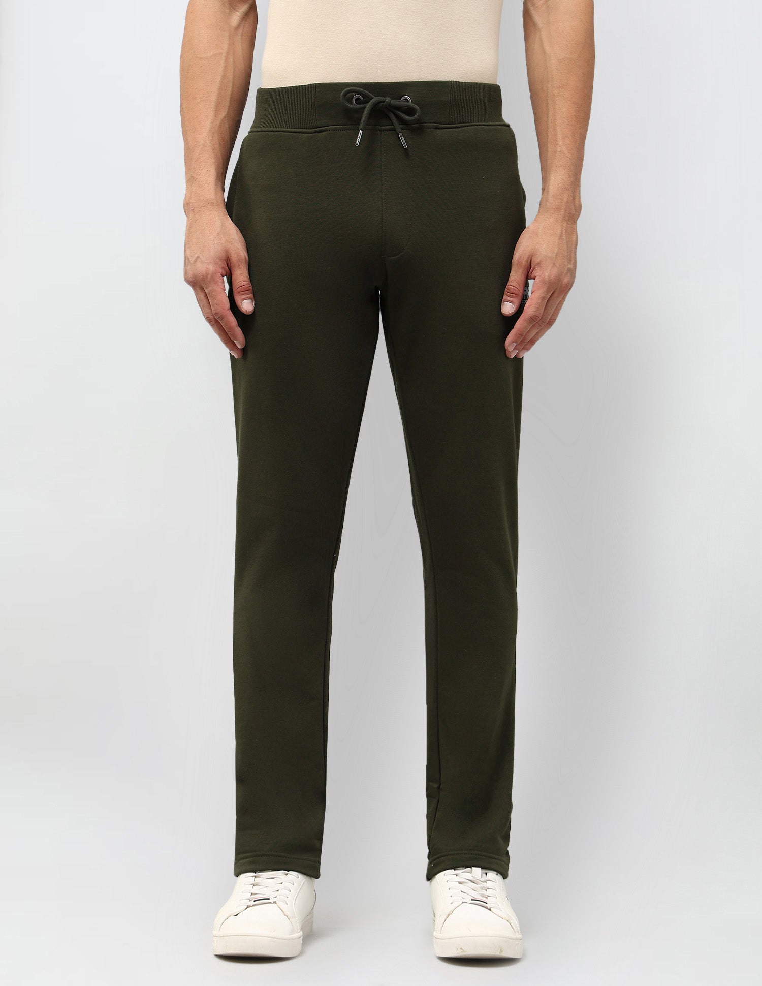 Solid Regular Fit Track Pants Olive - U.S. POLO ASSN. | Large