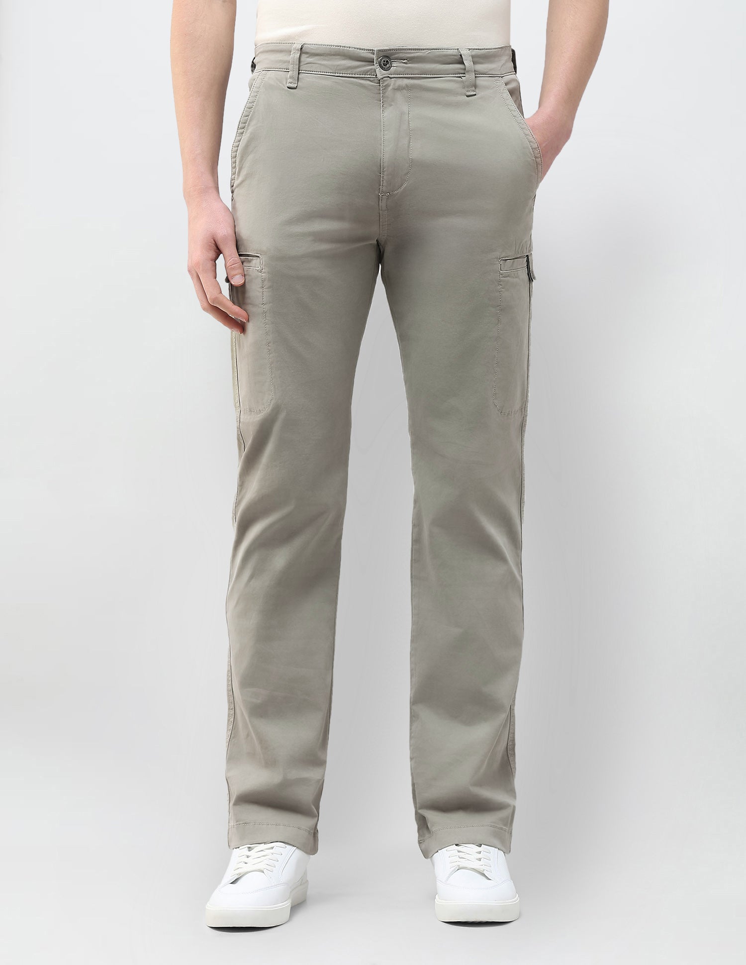 Cole Comfort Cropped Fit Motel On The Coast Cargos Sage - U.S. Polo Assn. India | Large