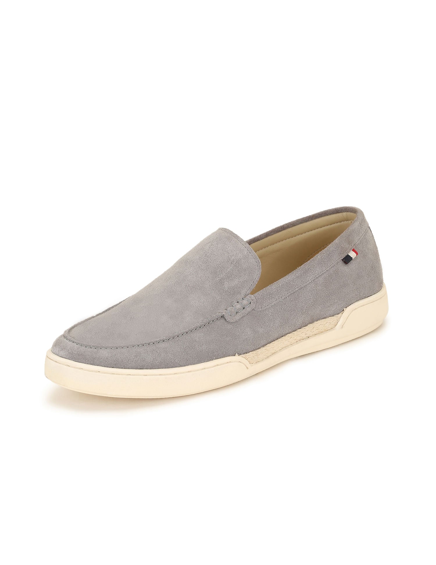 Men Fend Leather Loafers Grey - U.S. POLO ASSN. | Large