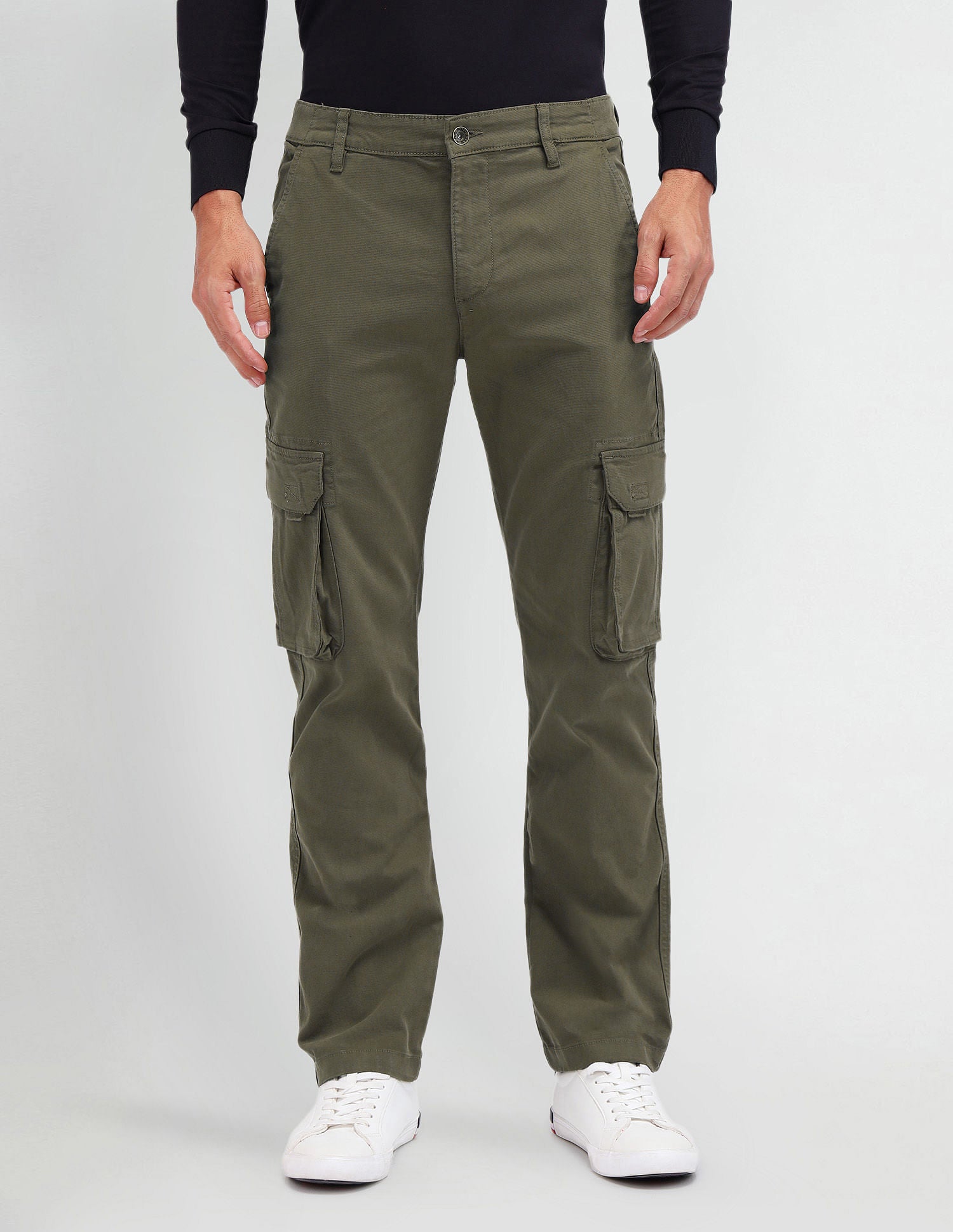 Straight Fit Cargo Trousers Green - U.S. POLO ASSN. | Large