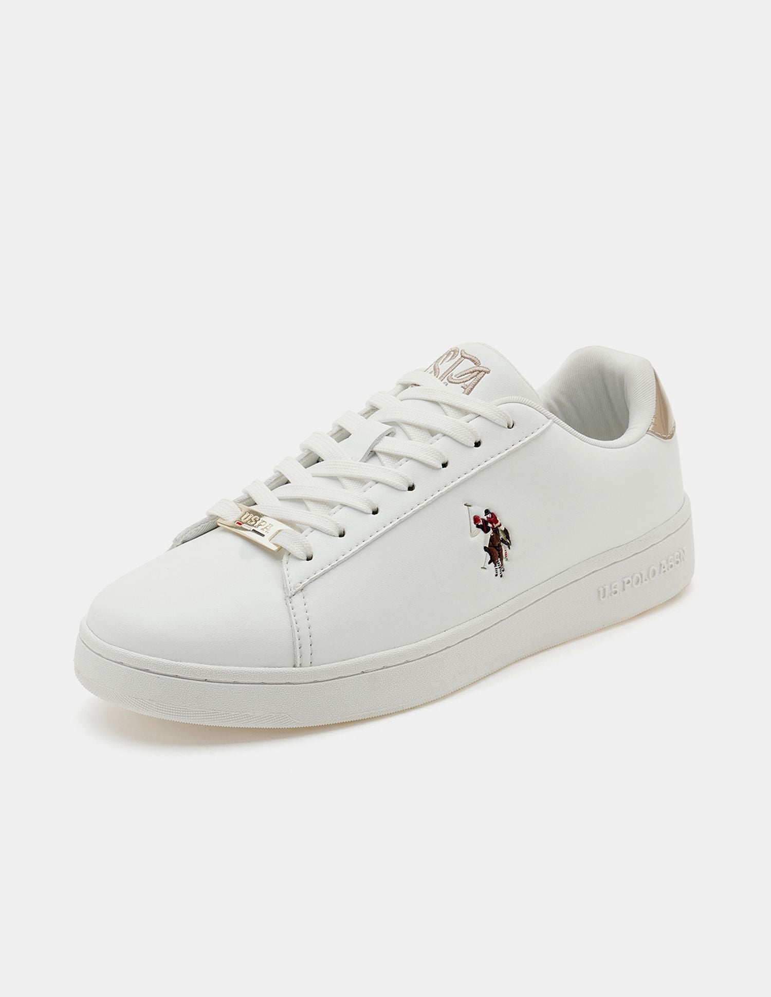 Women Rylee 3.0 Colour Blocked Sneakers Off White - U.S. POLO ASSN. | Large