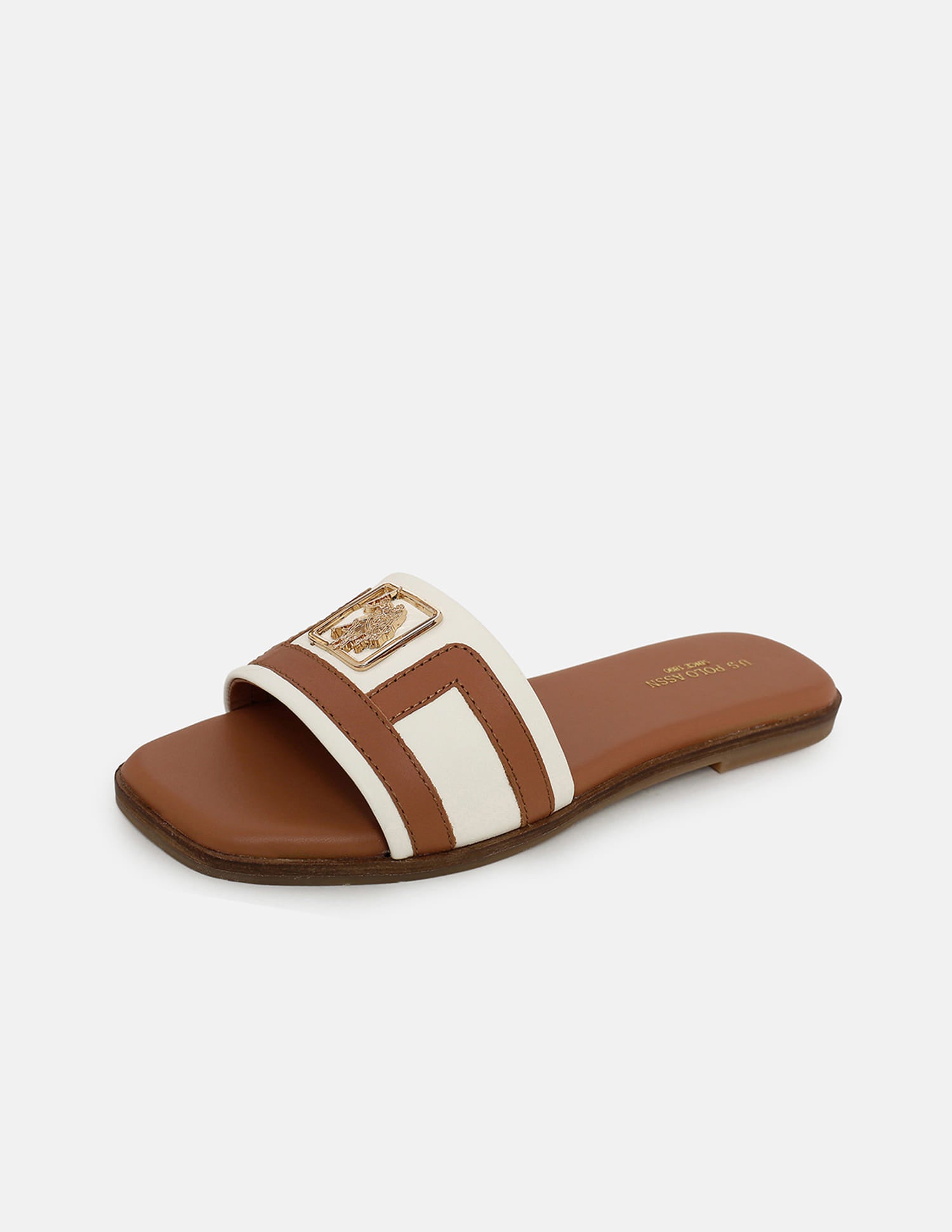 Veylisse Square Toe Flats Tan - U.S. Polo Assn. India | Large