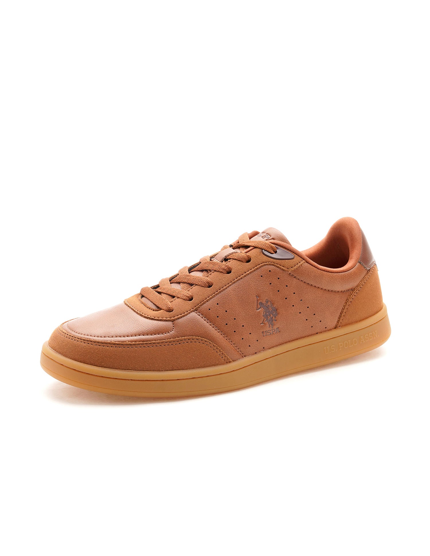 Men Bram Tan All Day Sneakers Tan - U.S. Polo Assn. India | Large
