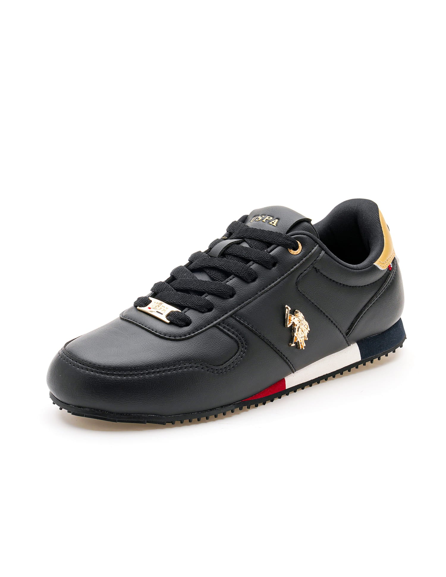 Women Round Toe Sorrento 2.0 Sneakers Black - U.S. Polo Assn. India | Large