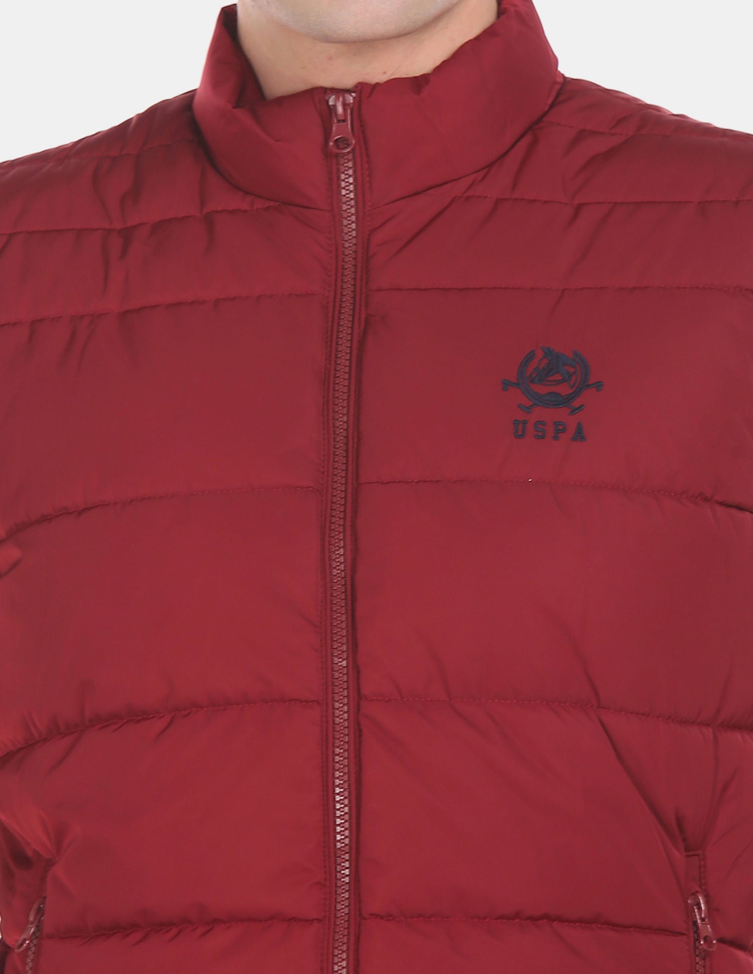 Sleeveless Quilted Gilet Jacket Red - U.S. POLO ASSN. | Large